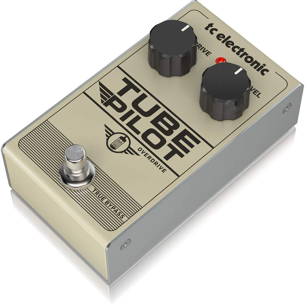 TC Electronic TUBE PILOT OVERDRIVE 12AX7-Equipped Real Tube Overdrive Pedal with Warm and Expressive Sound - Image 2