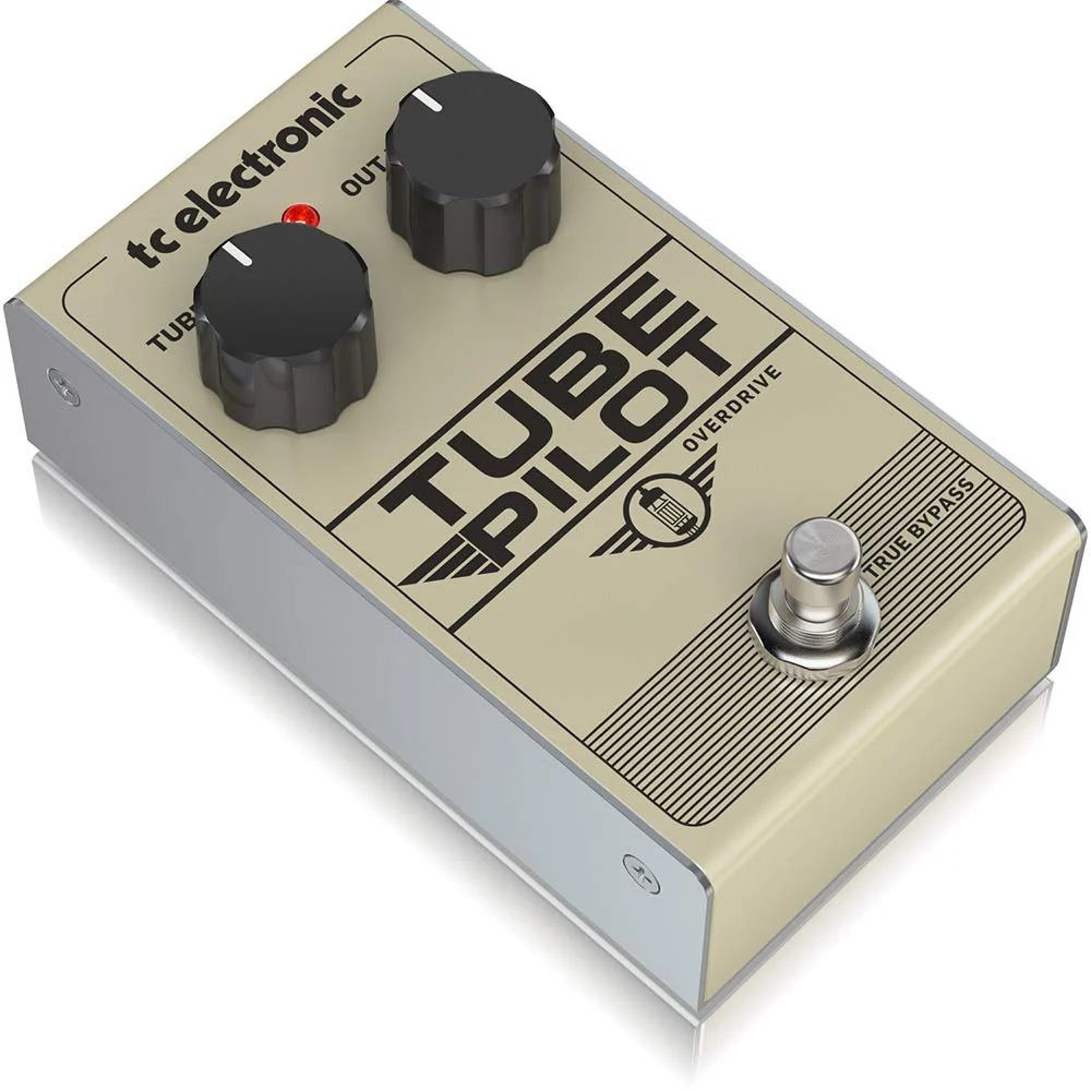 TC Electronic TUBE PILOT OVERDRIVE 12AX7-Equipped Real Tube Overdrive Pedal with Warm and Expressive Sound - Image 3