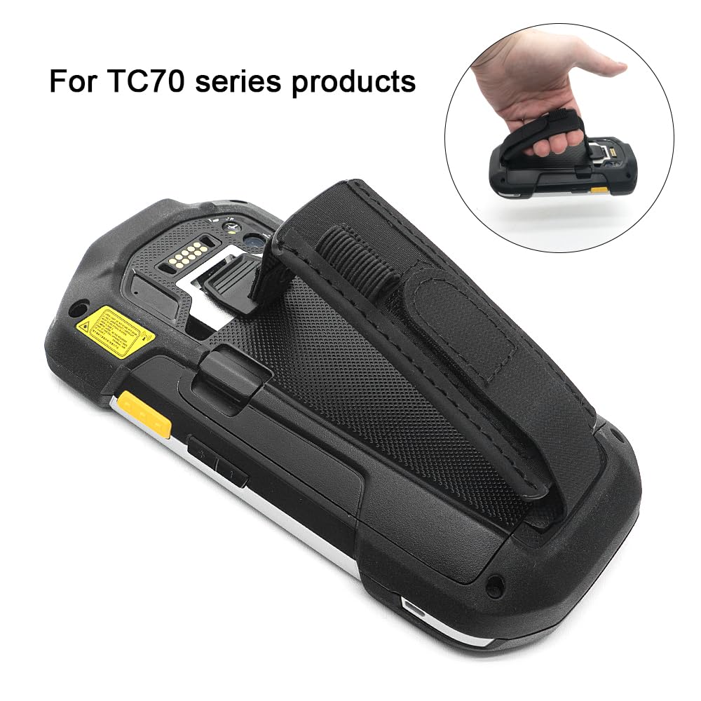 TC70 Hand Strap Replacement for Zebra Symbol TC70 TC72 TC75 TC77 TC70X TC75X Barcode Scanner Handheld Touch Mobile Computer, Wear-Resistant Handstrap (10pcs) 10pcs - Image 5