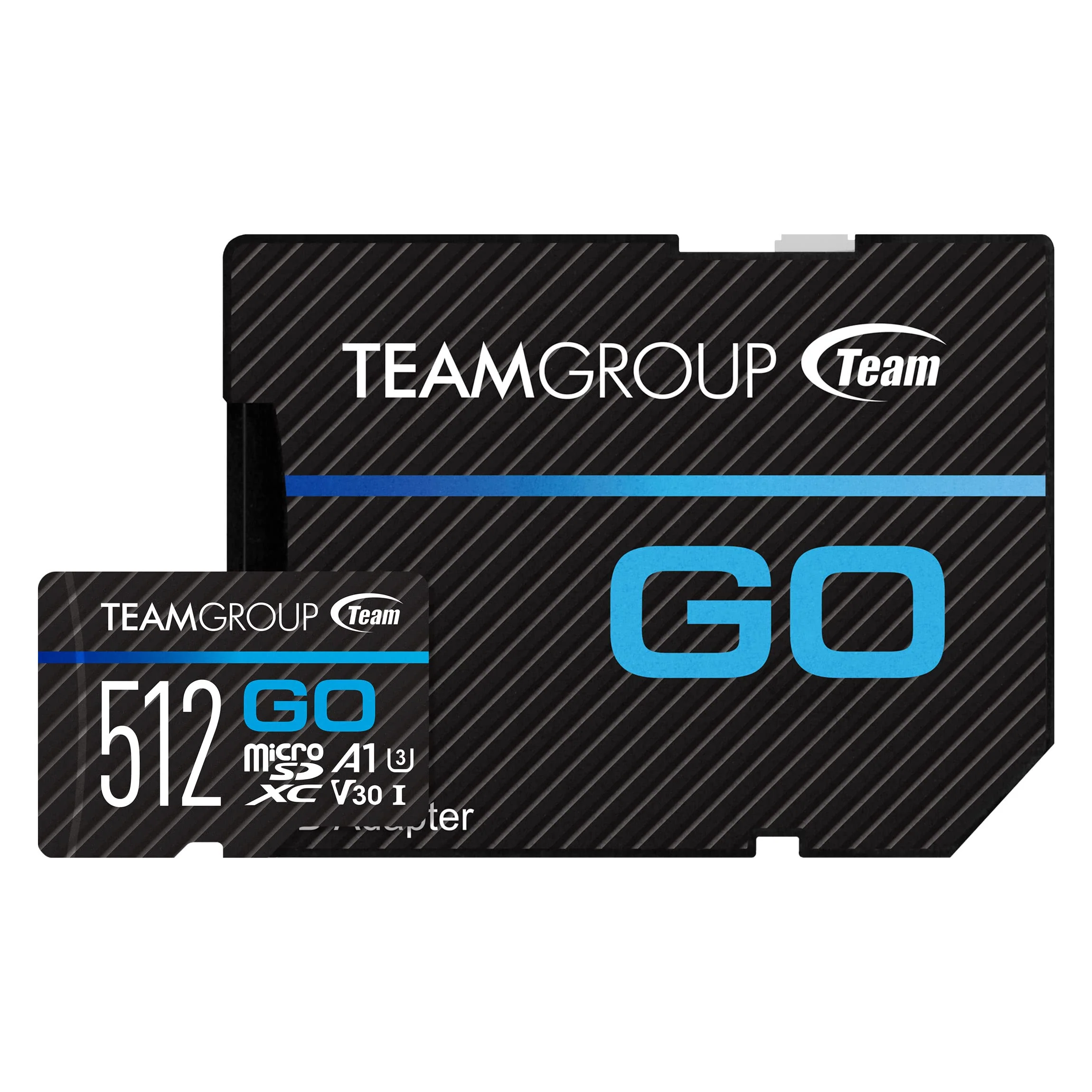 TEAMGROUP GO Card 512GB Micro SDXC UHS-I U3 V30 4K, R/W up to 100/90 MB/s for GoPro & Action Cameras High Speed Flash Memory Card with Adapter for Outdoor, Sports, 4K Shooting TGUSDX512GU303 - Image 3