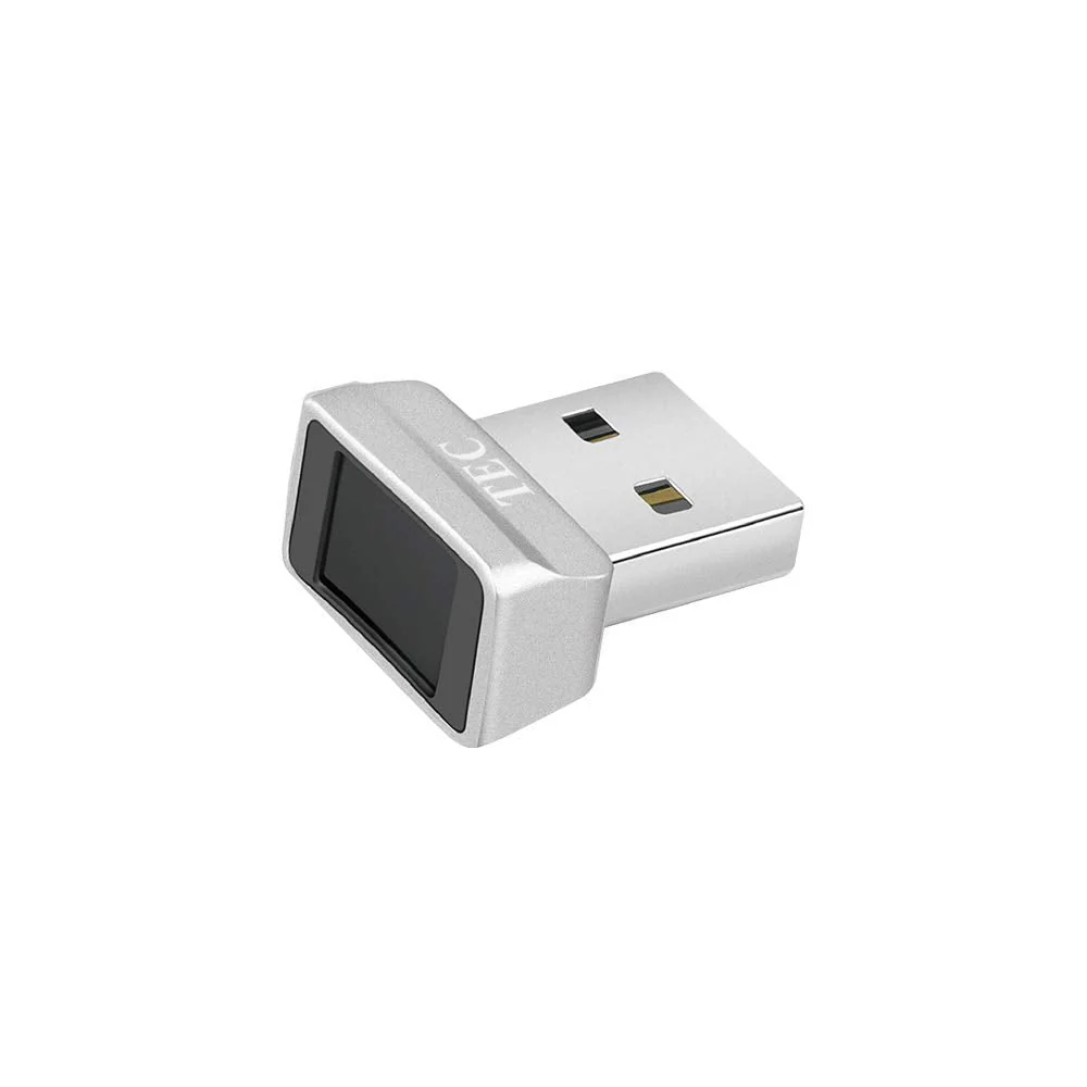 TEC Mini USB Fingerprint Reader for Windows 11/10 Hello, TEC TE-FPA2 Bio-Metric Fingerprint Scanner PC Dongle for Password-Free and File Encryption, 360° Touch Speedy Matching Security Key - Image 3
