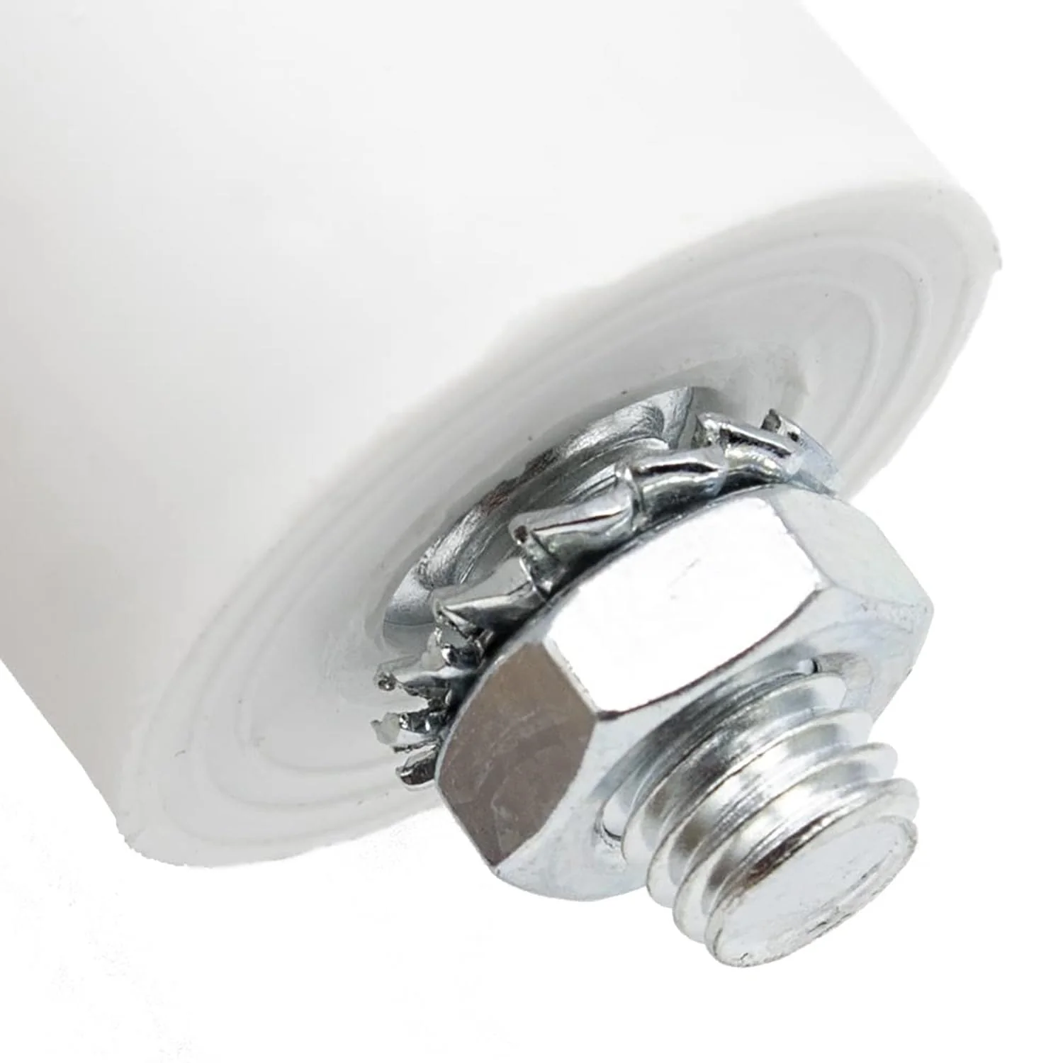 TECNID Electric Motor Starting Capacitor 450V Capacity 25µF Round Aluminium Plastic Capacitor - Image 4
