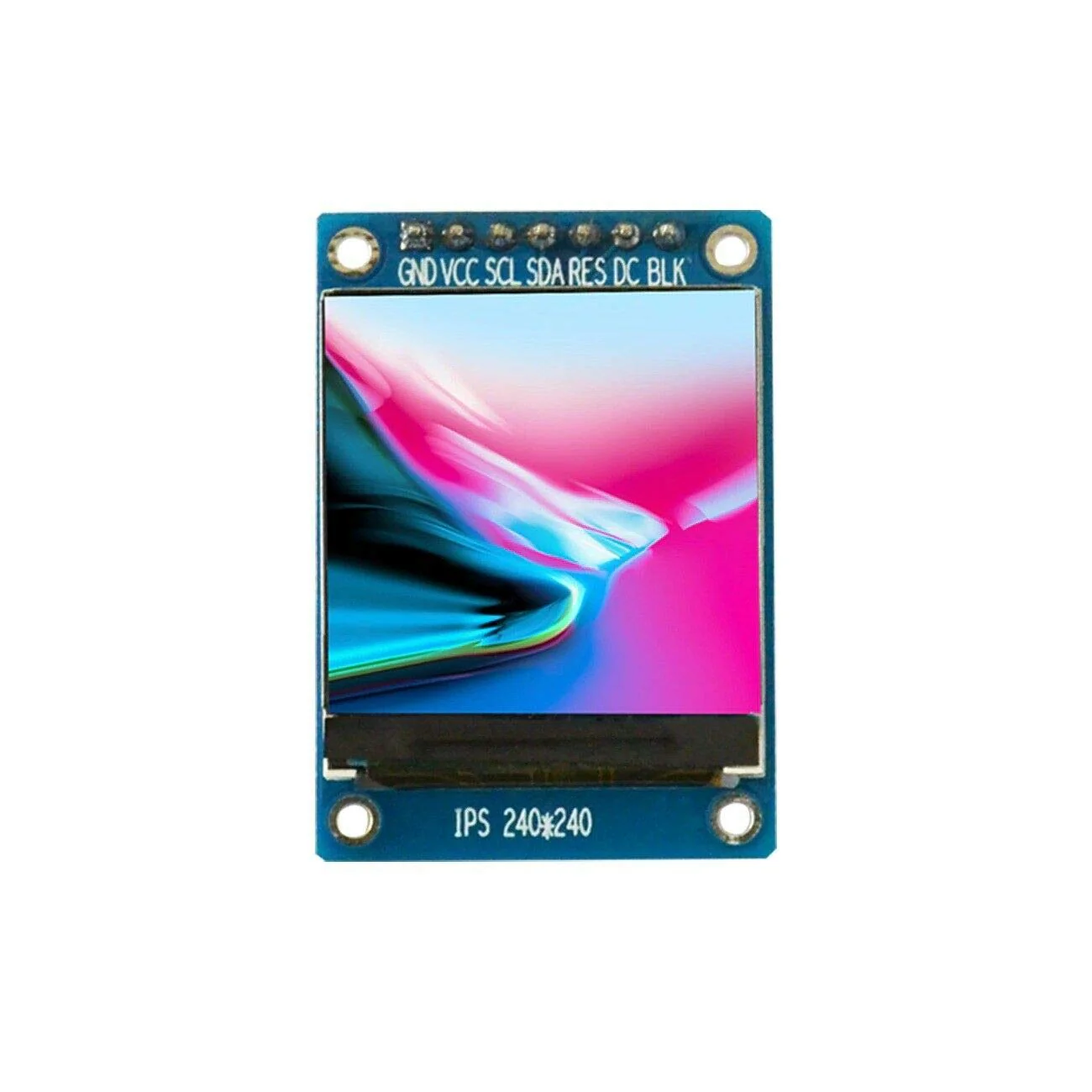 TECNOIOT 1.3 inch IPS HD TFT ST7789 Drive IC 240 x 240 Full Colour LCD Display Module | 1.3 Inch IPS HD TFT ST7789 IC 240 x 240 Full Colour LCD Display Module - Image 2