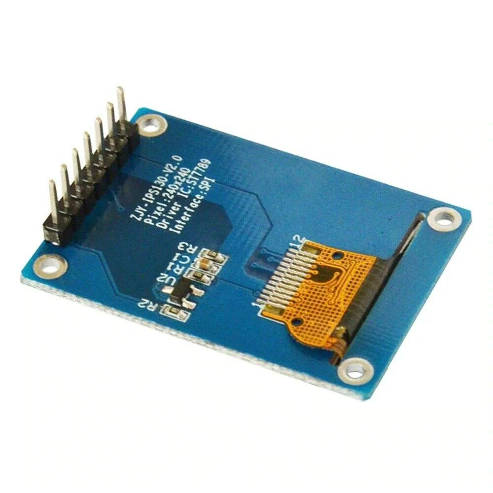 TECNOIOT 1.3 inch IPS HD TFT ST7789 Drive IC 240 x 240 Full Colour LCD Display Module | 1.3 Inch IPS HD TFT ST7789 IC 240 x 240 Full Colour LCD Display Module - Image 5