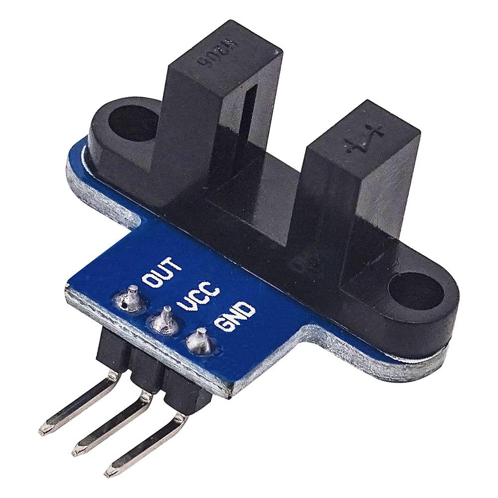 TECNOIOT 5pcs Infrared Slotted Optical Speed Sensor Detection Optocoupler Module - Image 2
