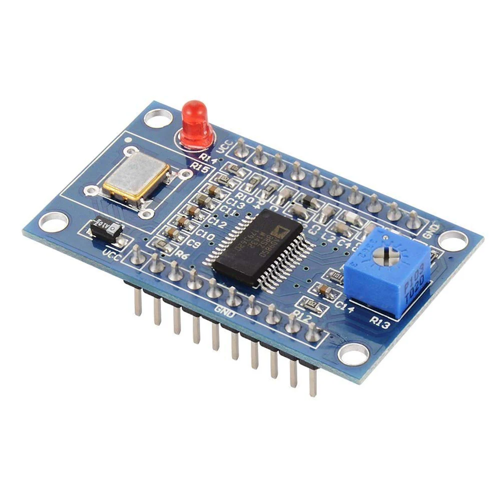TECNOIOT AD9850 DDS Signal Generator Module 0-40MHz 2 Sine Wave and 2 Square Wave Output - Image 5