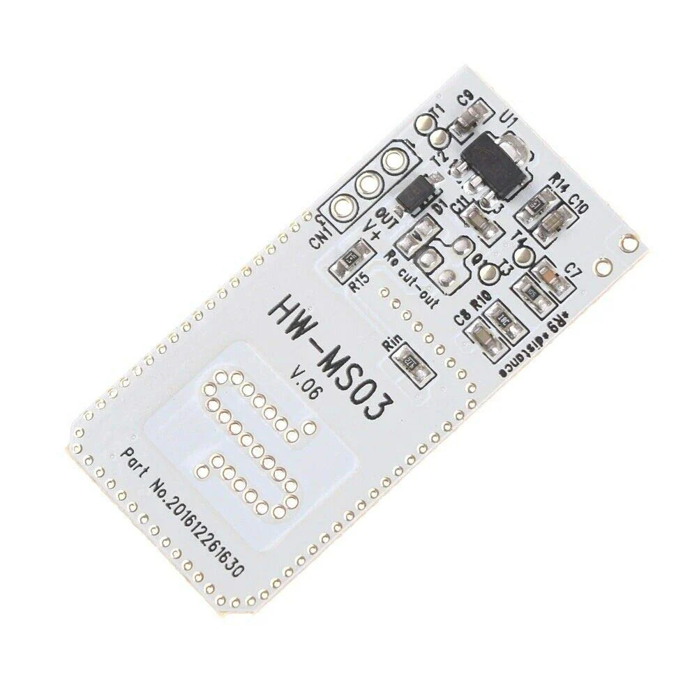 TECNOULAB 5pcs HW-MS03 2.4GHz to 5.8GHz Microwave Radar Motion Sensor - Image 9