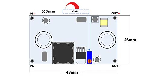 TECNOULAB 5pcs LM2587 DC DC Step-up 3-30V Step-up 4-35V Power Supply Modules Max 5A - Image 6