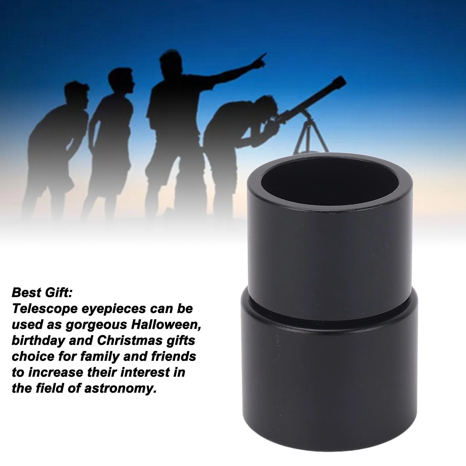Telescope Eyepiece, 25mm FocalLength Eyepiece Compatible with 0.965 Inch Telescopes, HD Optical Glass Telescope Eyepiece for Observing Nebulae Viewing - Image 2