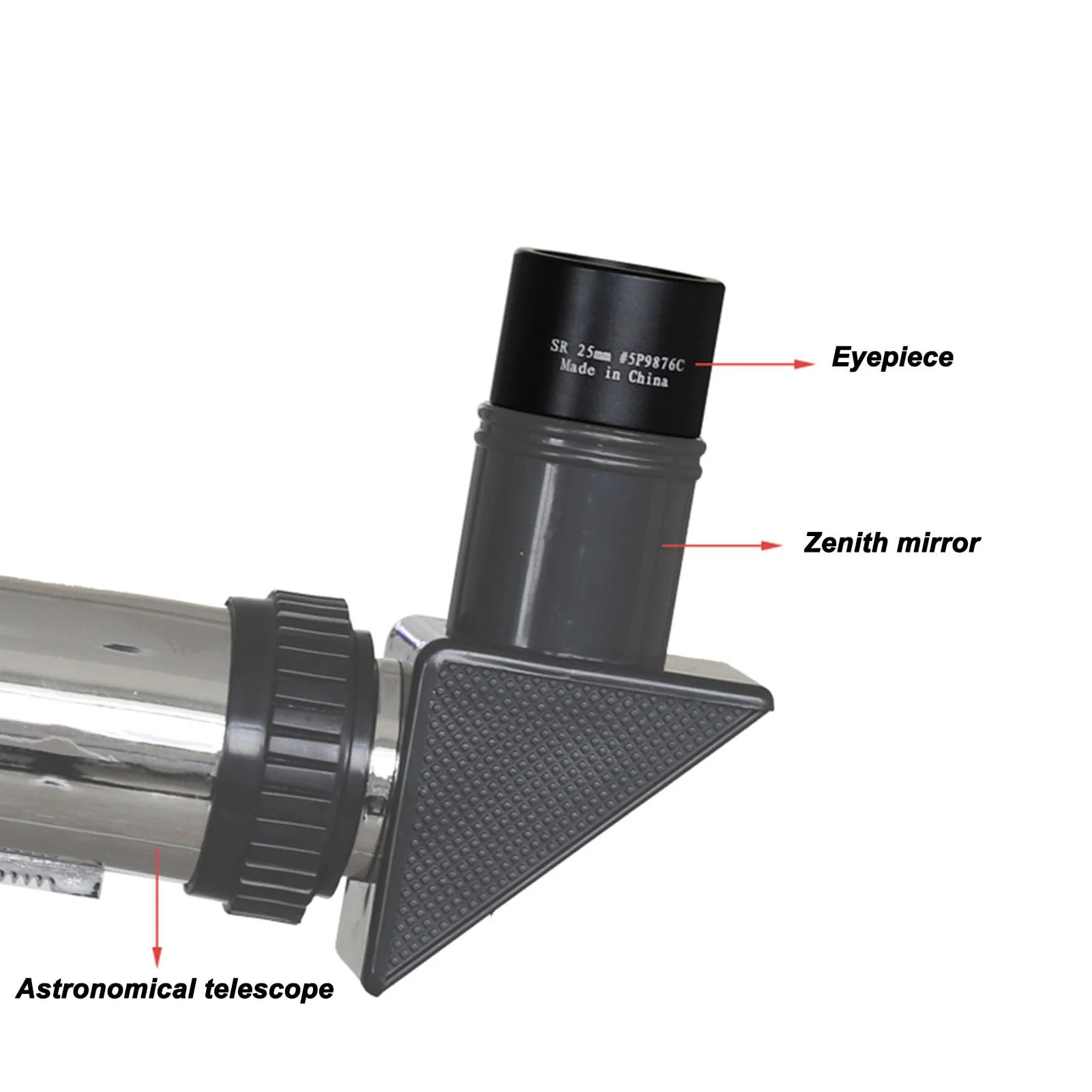 Telescope Eyepiece, 25mm FocalLength Eyepiece Compatible with 0.965 Inch Telescopes, HD Optical Glass Telescope Eyepiece for Observing Nebulae Viewing - Image 4