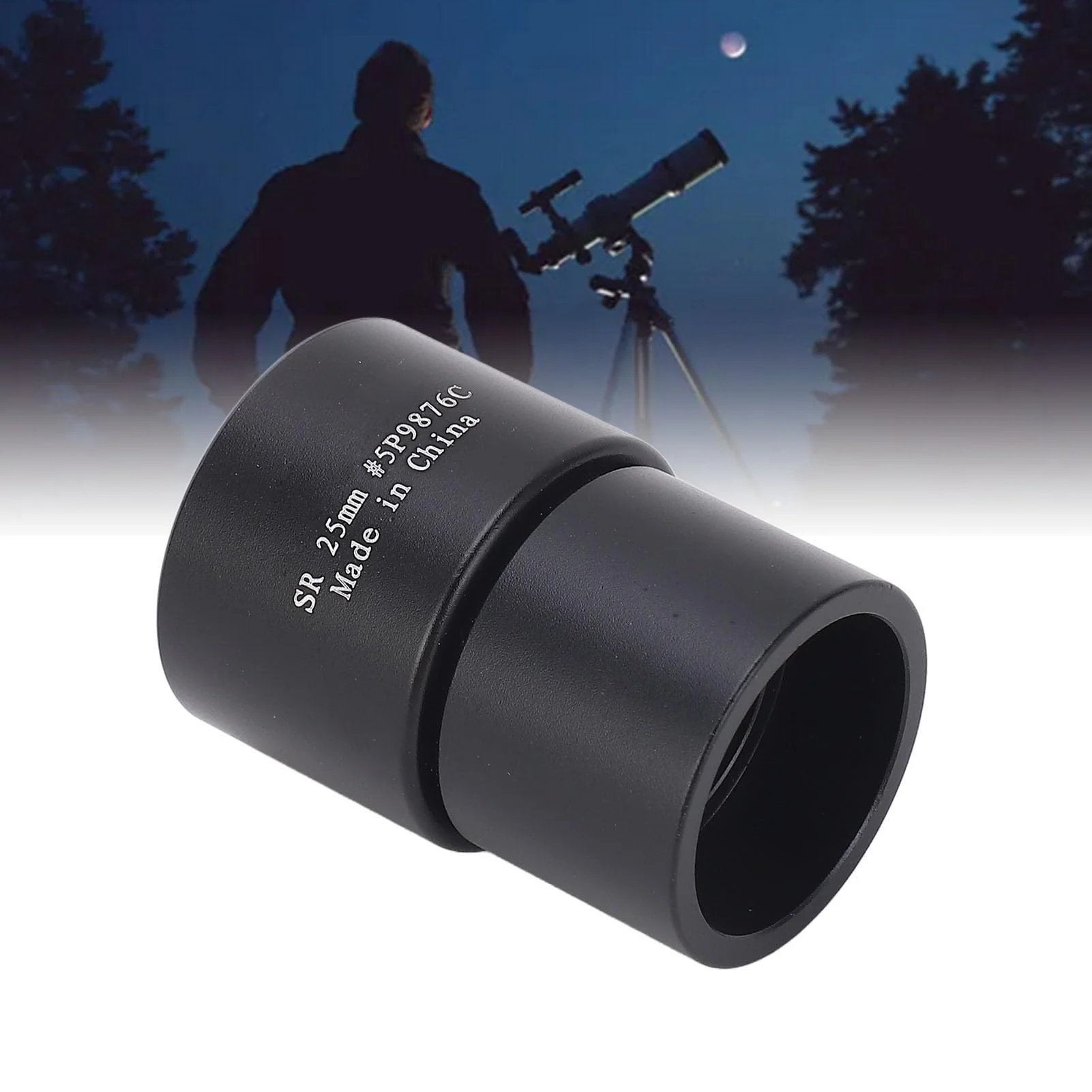 Telescope Eyepiece, 25mm FocalLength Eyepiece Compatible with 0.965 Inch Telescopes, HD Optical Glass Telescope Eyepiece for Observing Nebulae Viewing - Image 5