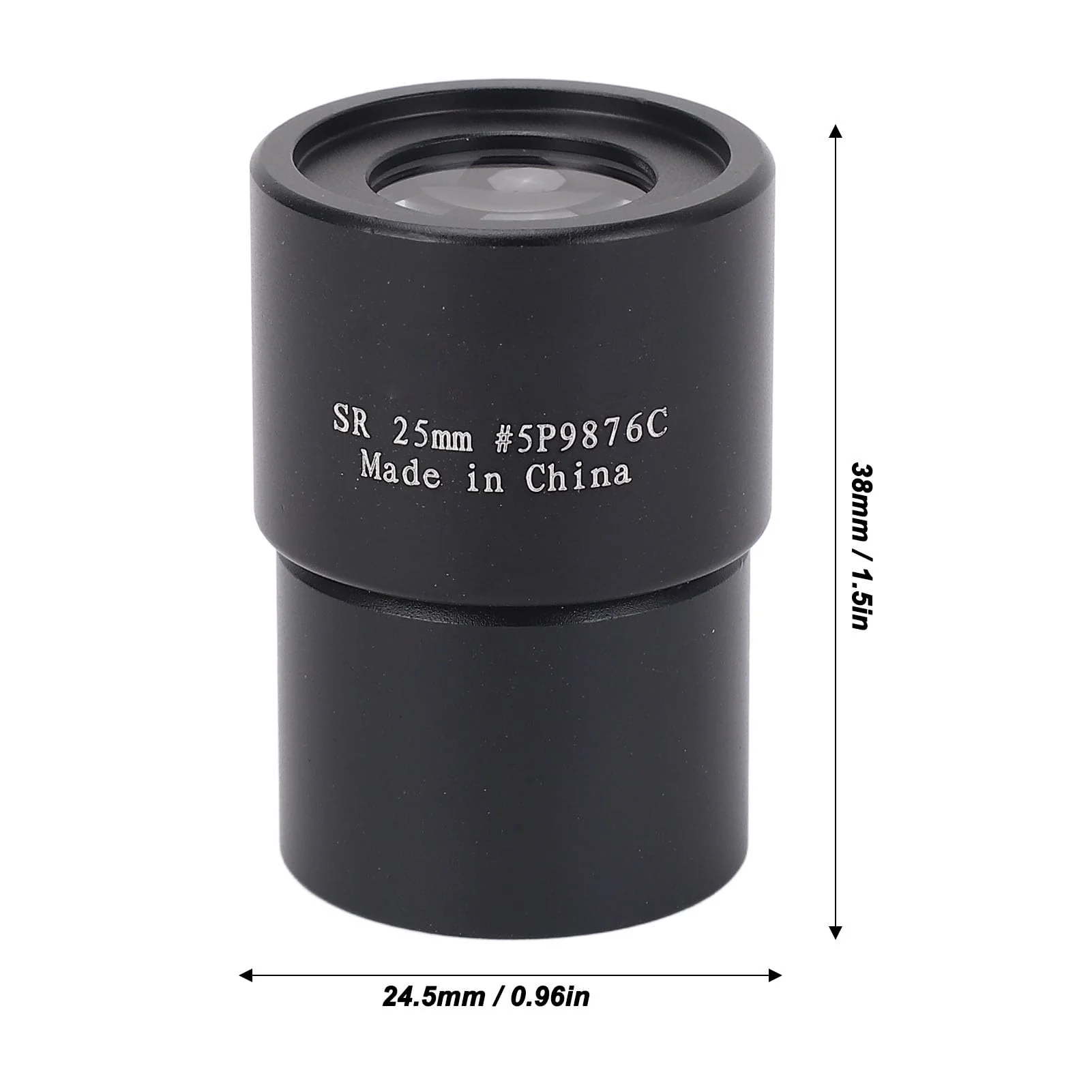 Telescope Eyepiece, 25mm FocalLength Eyepiece Compatible with 0.965 Inch Telescopes, HD Optical Glass Telescope Eyepiece for Observing Nebulae Viewing - Image 6