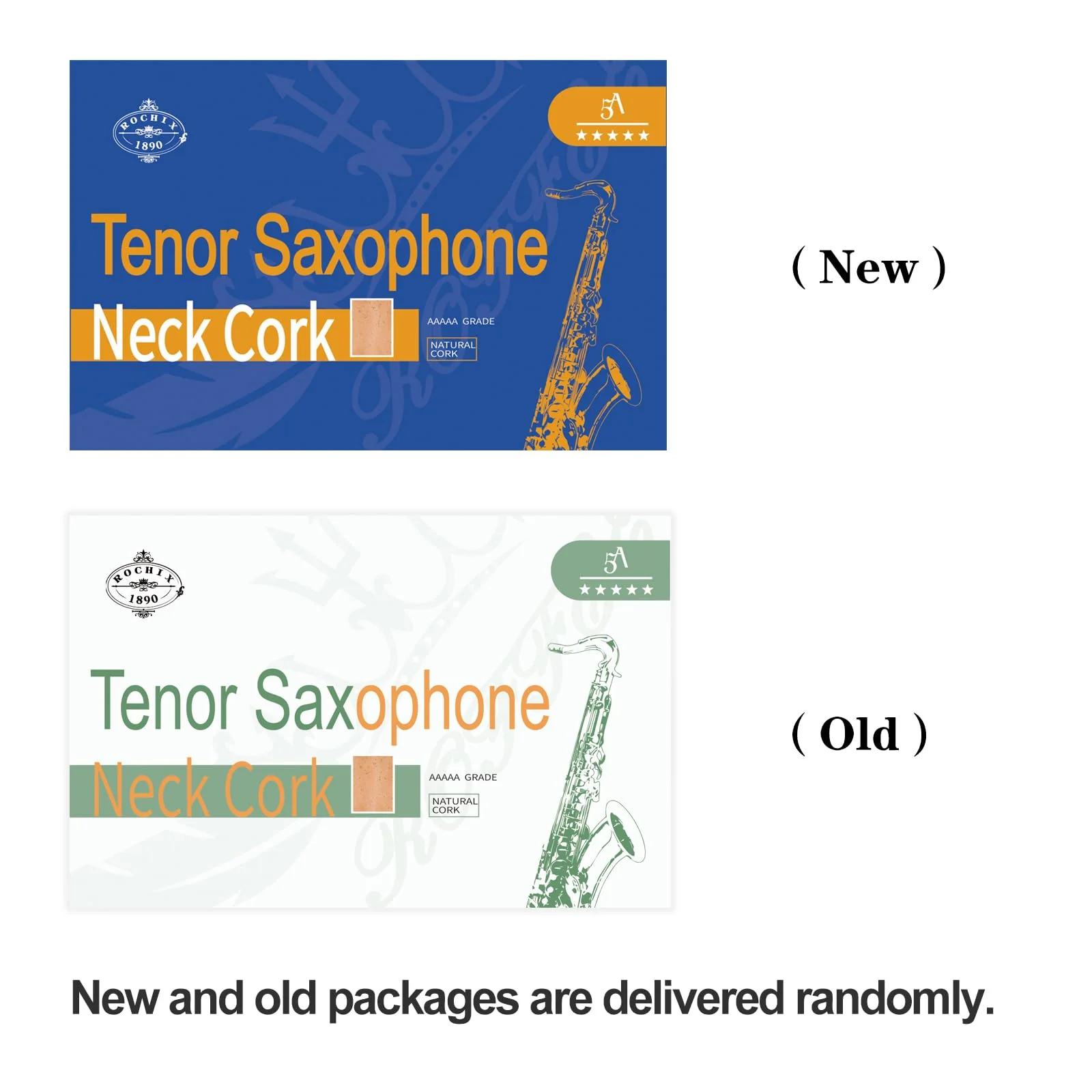 Tenor Saxophone Sax Joint Cork Replacement Kit, Saxophone Cork, Glue, Knife, Taping and Sandpaper - Image 7