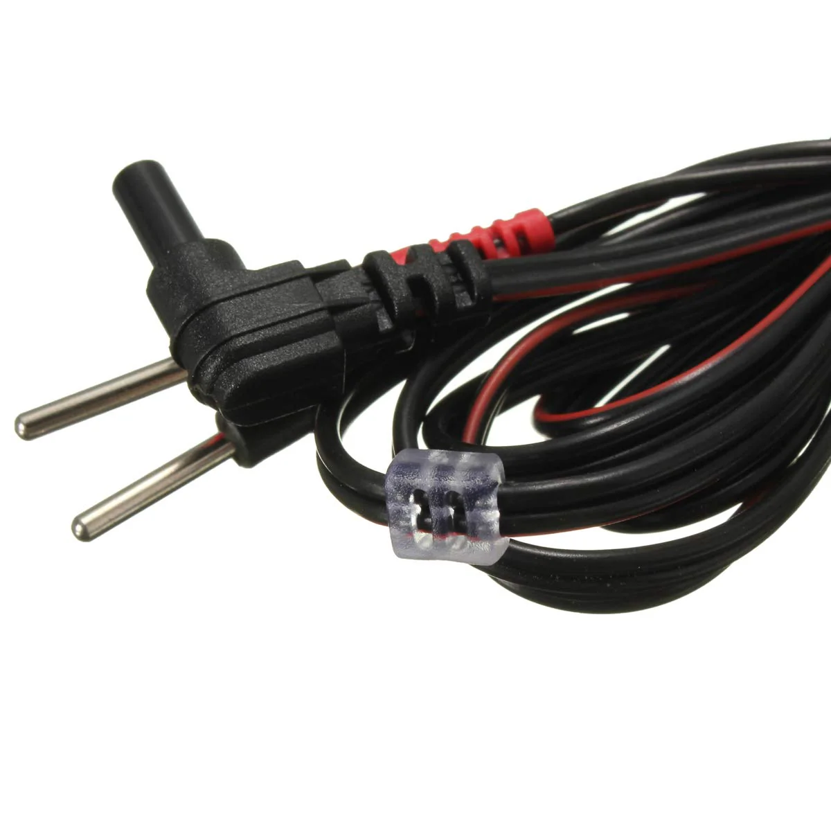 Tens Electrode Lead Wires Jack Plug Pin Connector, Electrode Units Cable Wires for TENS EMS Massage Devices, Replacement Leads for Electrotherapy Instruments, Pack of 2 - Image 4