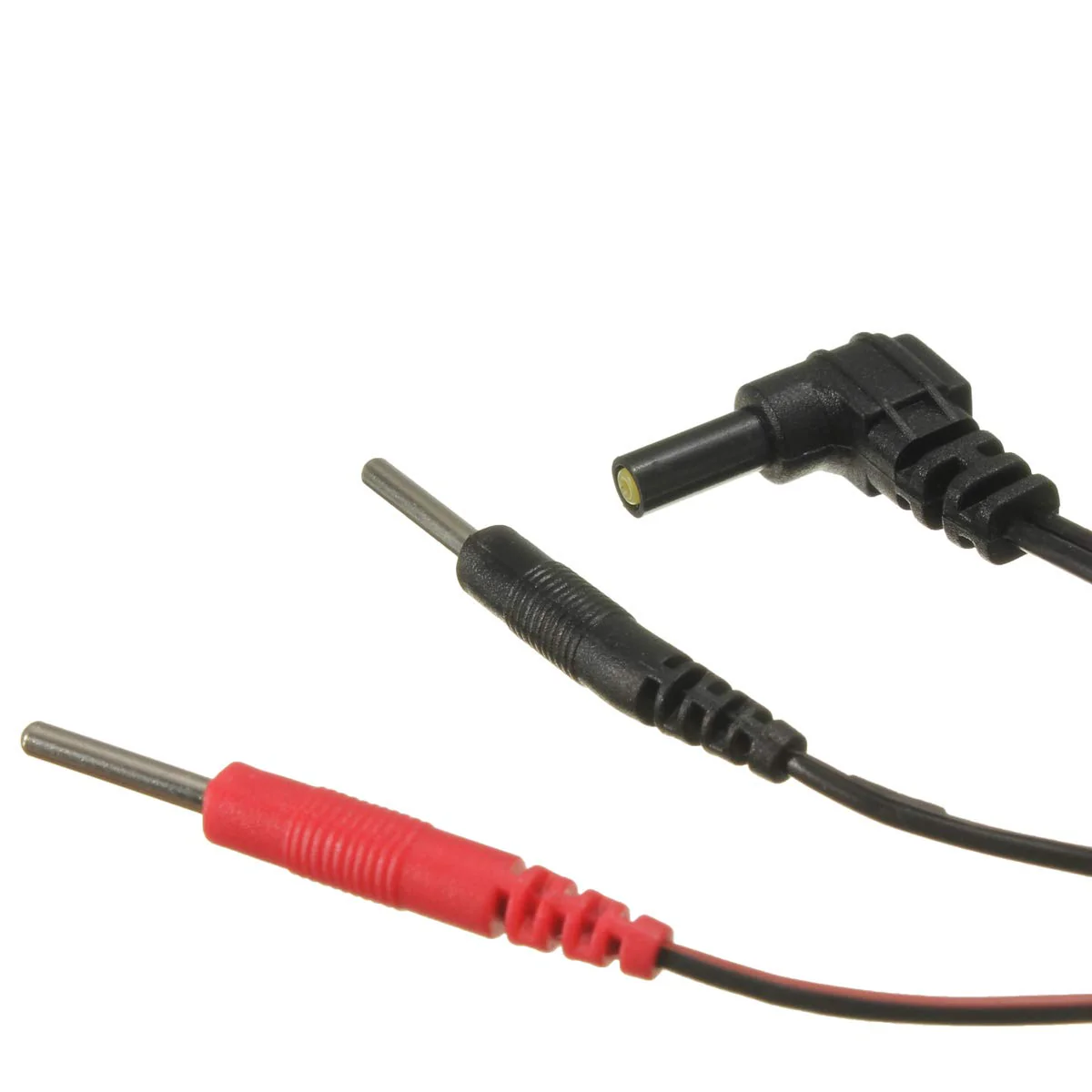 Tens Electrode Lead Wires Jack Plug Pin Connector, Electrode Units Cable Wires for TENS EMS Massage Devices, Replacement Leads for Electrotherapy Instruments, Pack of 2 - Image 5