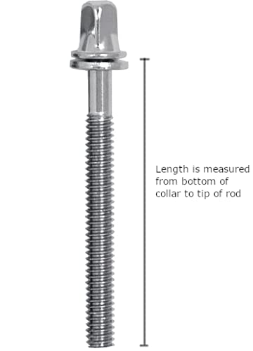 Tension Rods for Drums - ROSS Percussion (2 1/4 inch) 2 1/4 inch - Image 4