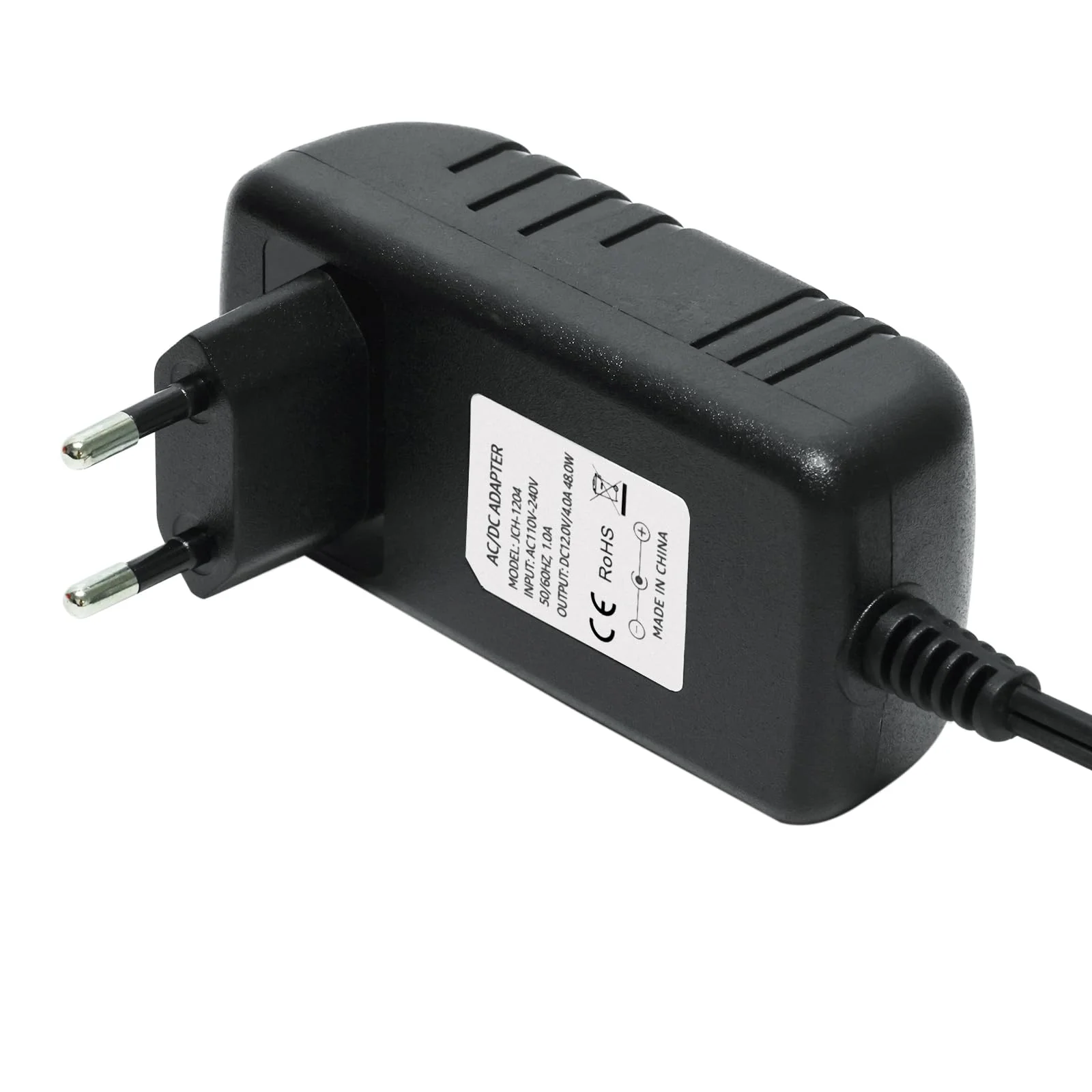 Tesfish 12V 4A Power Supply Transformer 48W Adapter with Socket DC Plug 5.5 x 2.1/2.5 mm for CCTV, Camera, Router, LED Strip Light - Image 7