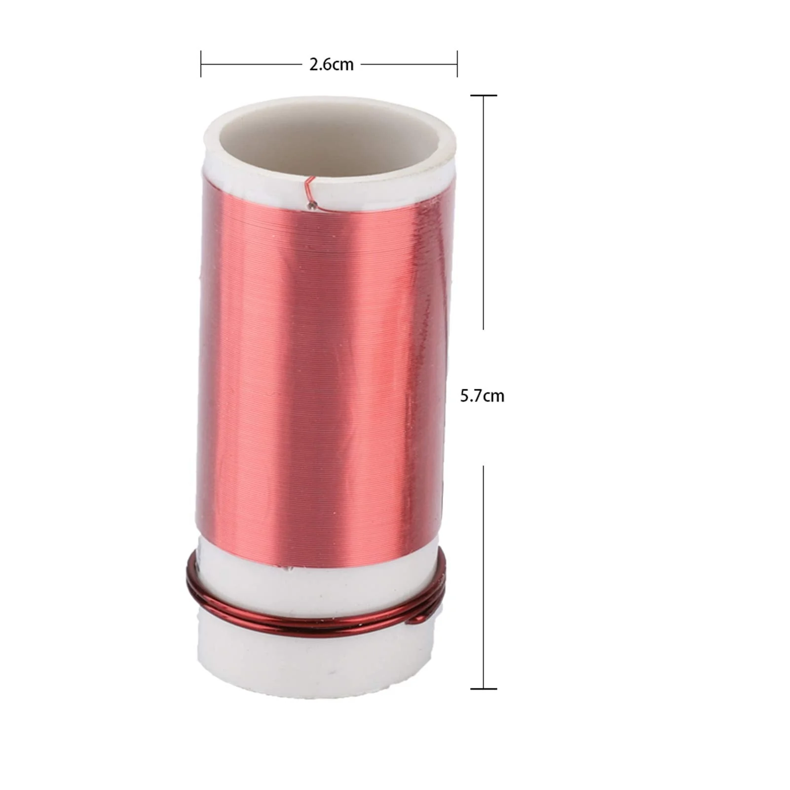 Tesla Coil, 5V 1W Super Mini Self Excitation Coil for Wireless Transmission Experiments Test DIY Electronic Practice Replacement Kit for High Frequency AC Electronic Educational Toy - Image 7