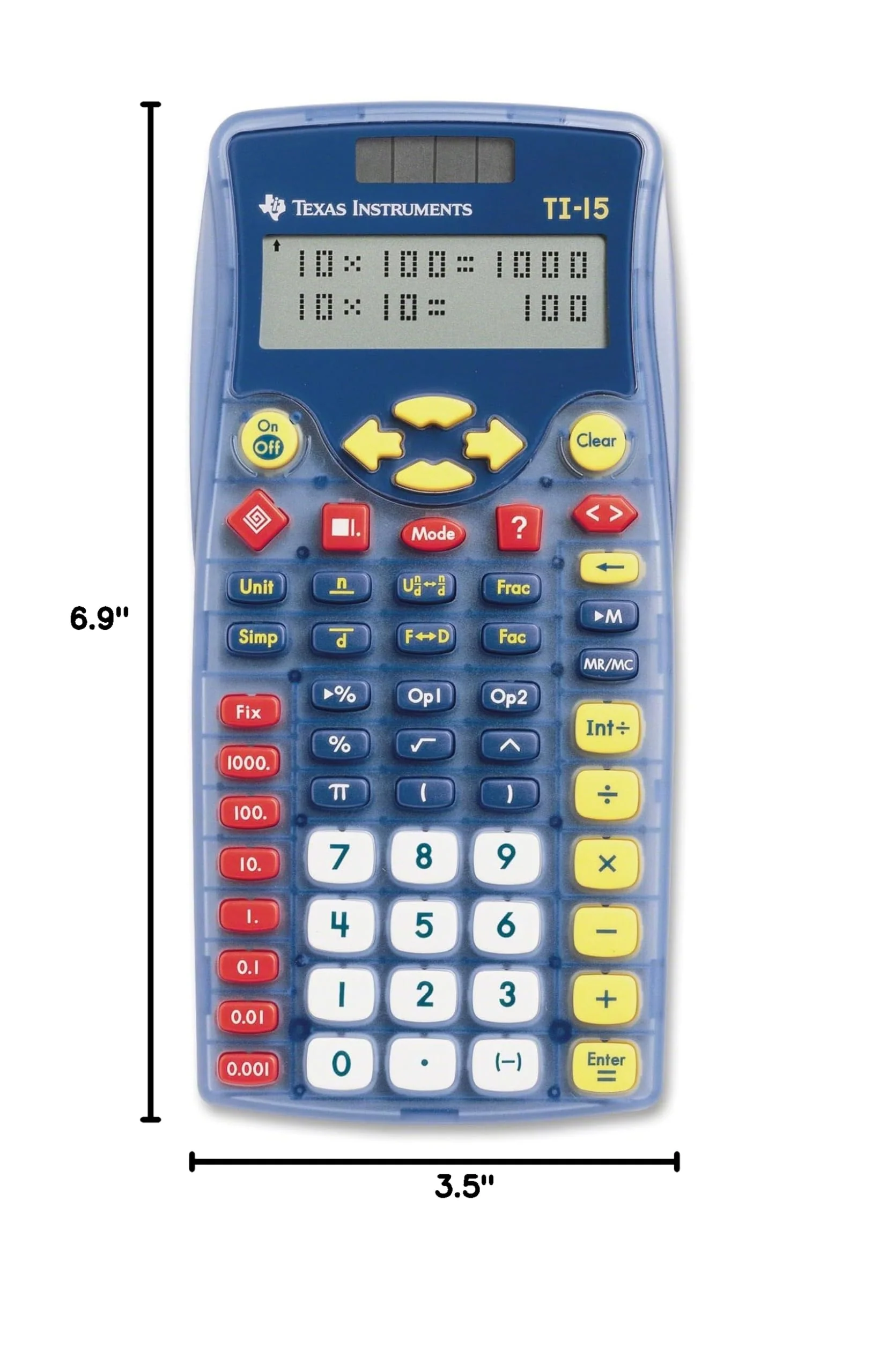 Texas Instruments® TI-15 Explorer Elementary Calculator - Image 5