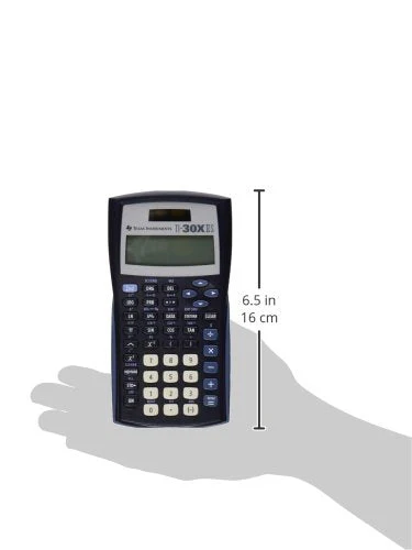 Texas Instruments TI-30XIIS Scientific Calculator, Black with Blue Accents Single Pack - Image 5