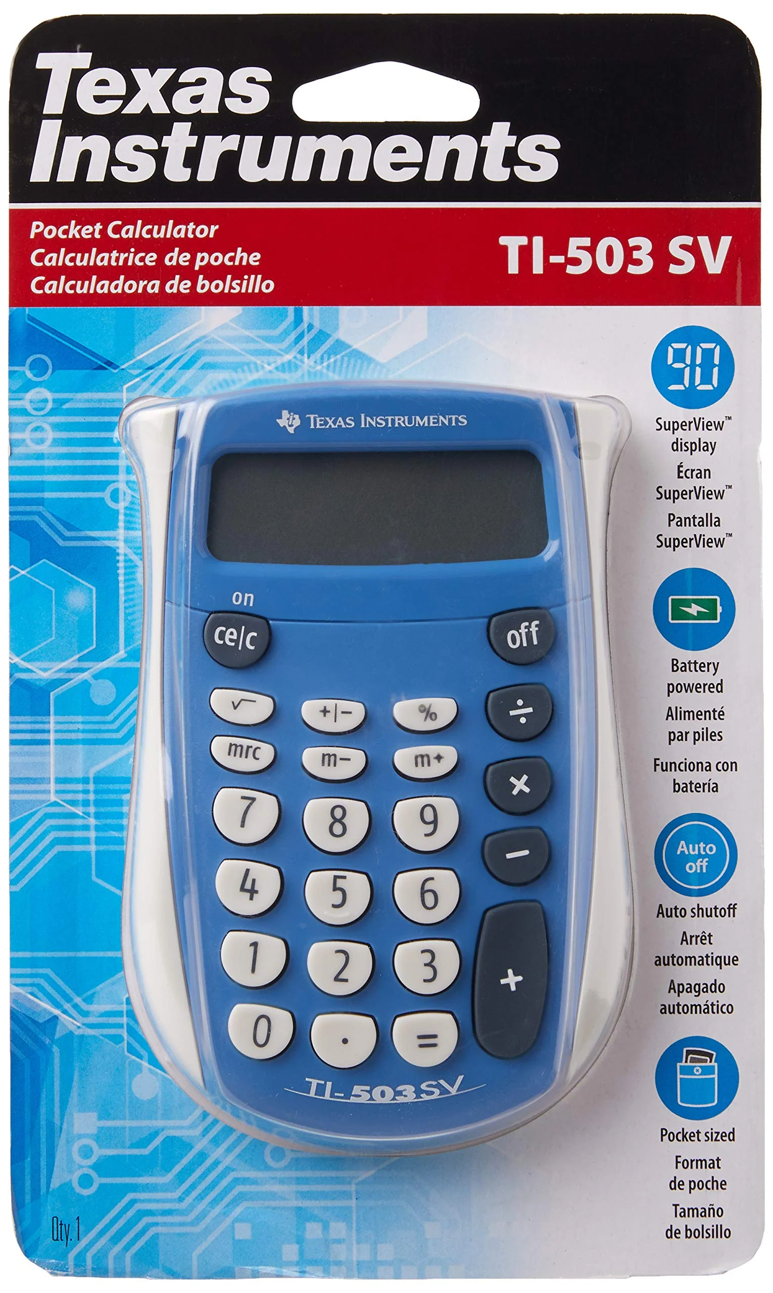 Texas Instruments TI-503 SV Standard Function Calculator - Image 2