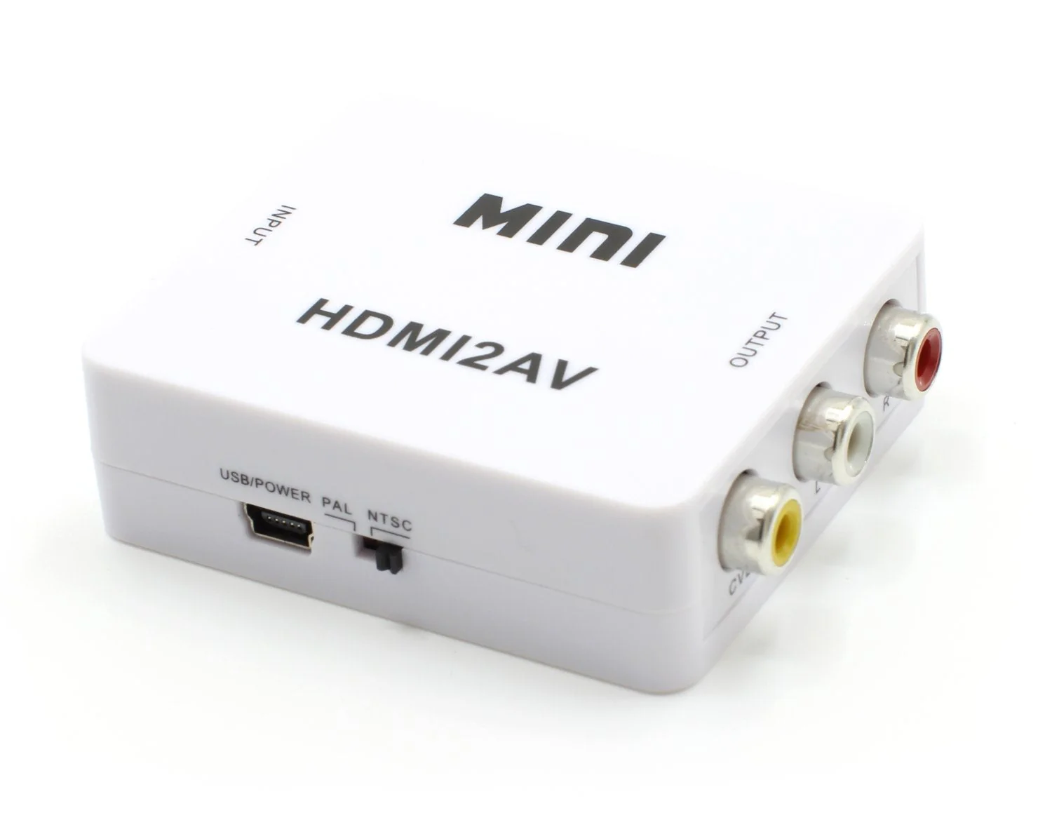 THE CIMPLE CO - HDMI to RCA Converter (Digital to Analog Converter) - Converts from HDMI - Does Not Work in Reverse - Down Converts - White Kit - Image 3