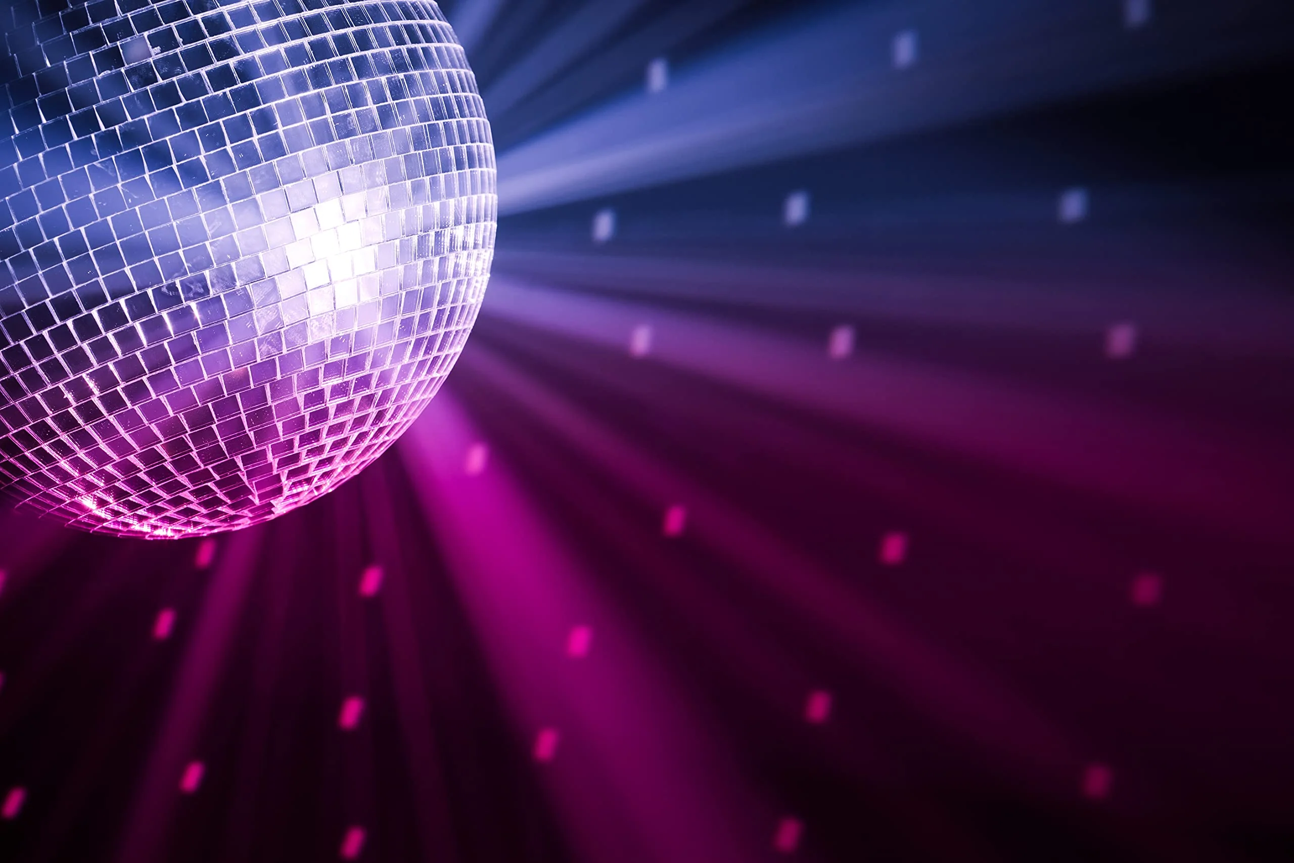 The Dreidel Company Mirror Disco Ball with Attached String for Hanging Ring, Reflects Light, Party Favor, 5" (Single) Single - Image 2