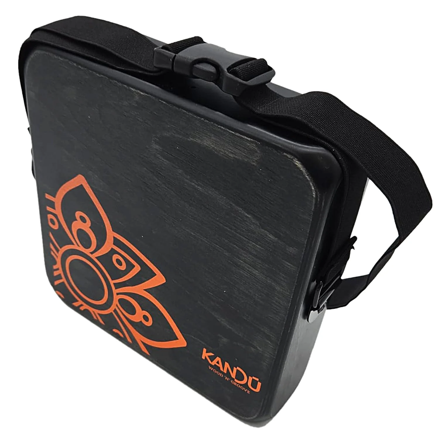 The Kandu Mashbox - is the first-ever wearable drum shaker,small Cajon designed to meet the needs of every percussionist (Black) Black - Image 2