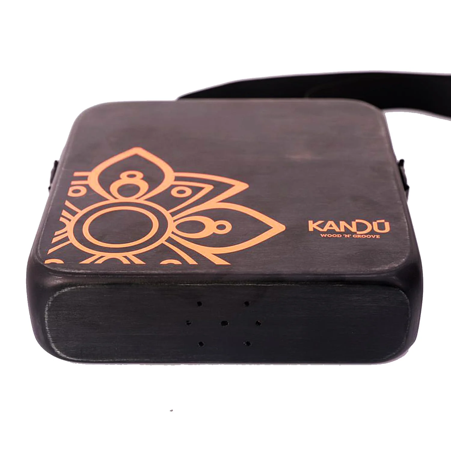 The Kandu Mashbox - is the first-ever wearable drum shaker,small Cajon designed to meet the needs of every percussionist (Black) Black - Image 3