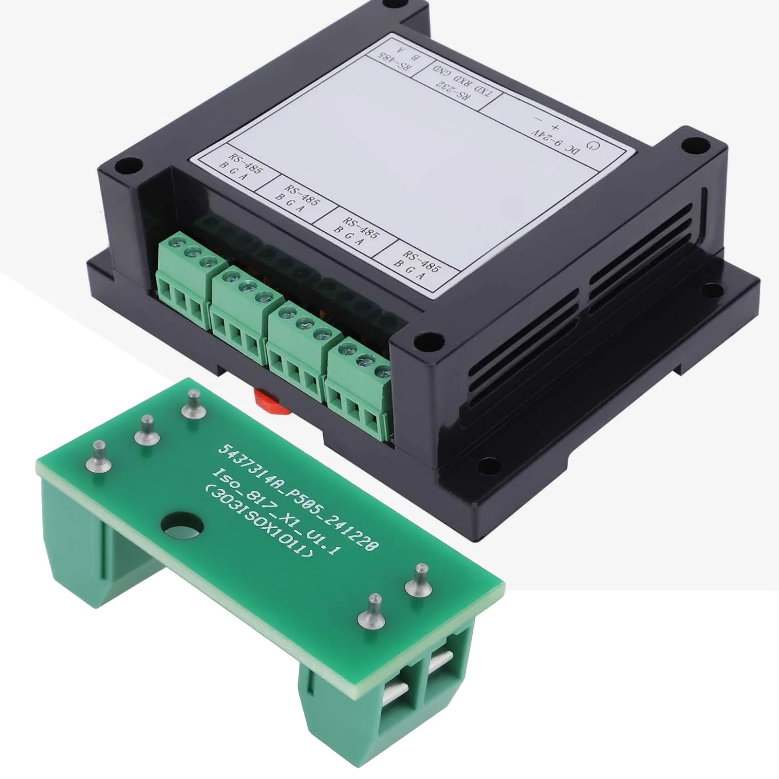 The Lord of the Tools 4X 1-Channel PC817 Optocoupler Isolation Module (12V) Suitable for Photoelectric Isolator Signal Ssolation and Anti-Interference 12V - Image 2