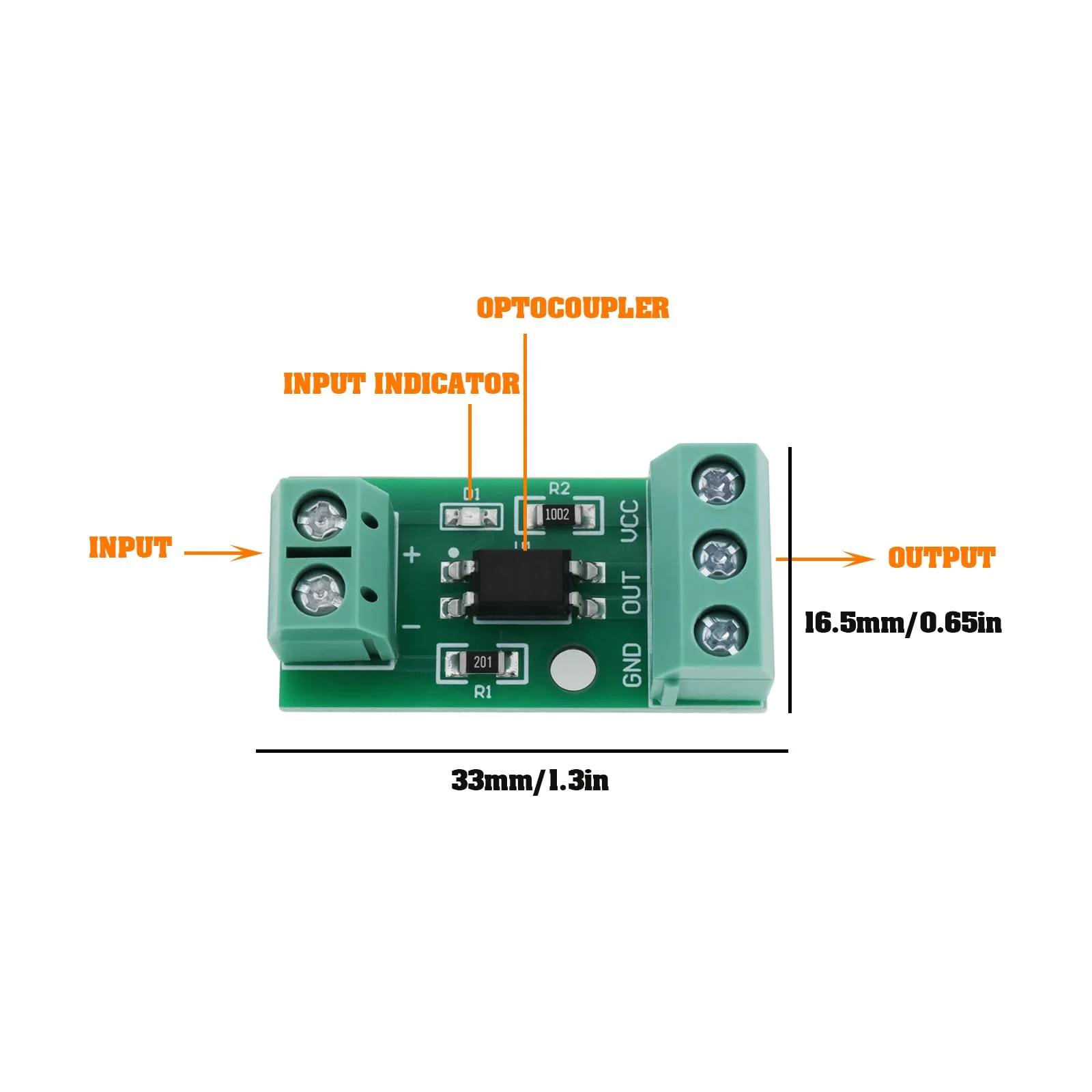 The Lord of the Tools 4X 1 Channel PC817 Optocoupler Isolation Module (3-5V) Suitable for Signal Isolation of Photoelectric Insulators 3-5 V - Image 4