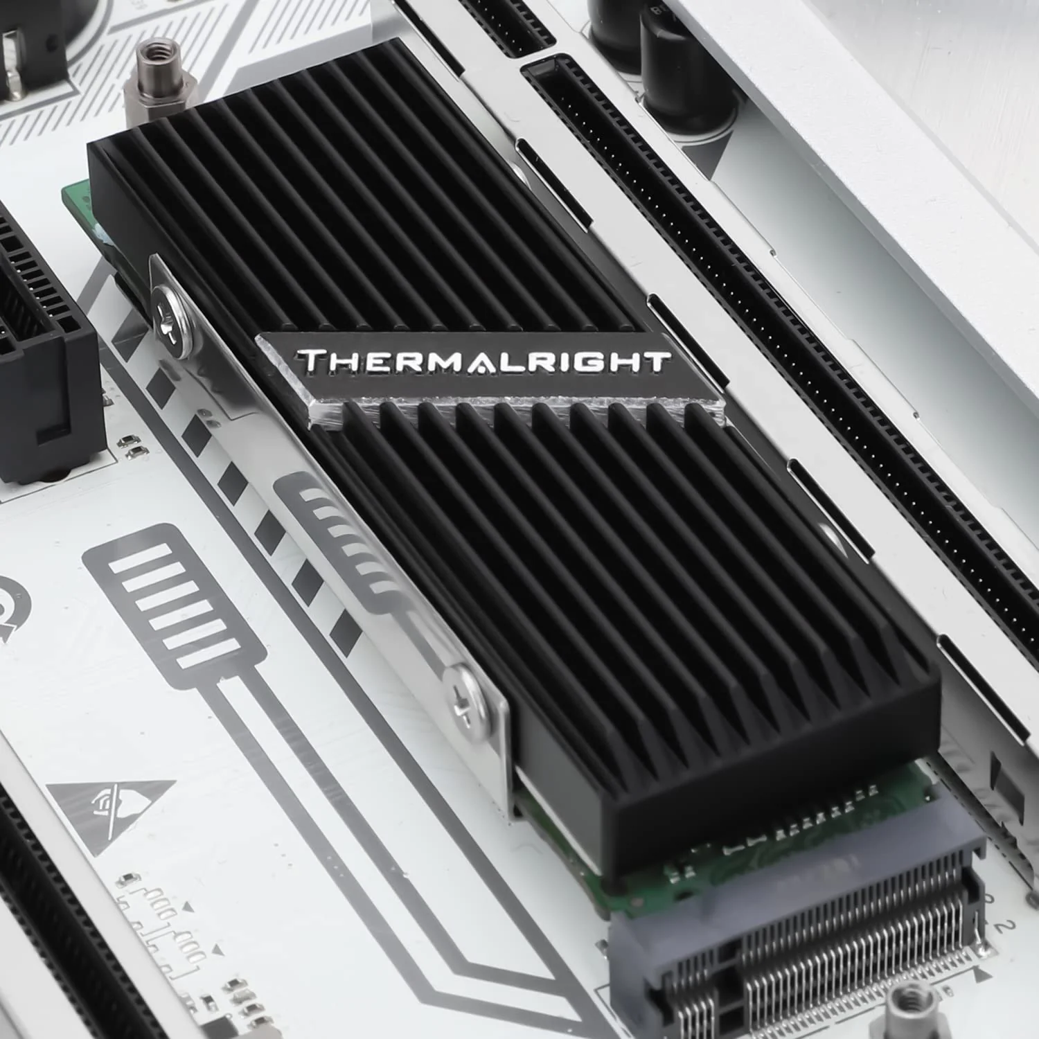 Thermalright M.2 2280 Type A B SSD Cooler for M.2 2280 SSD Cooling, Aluminium Heatsink Cooler M.2 2280 for Desktop M.2 SSD PC and Computer M.2 2280 A B - Image 7