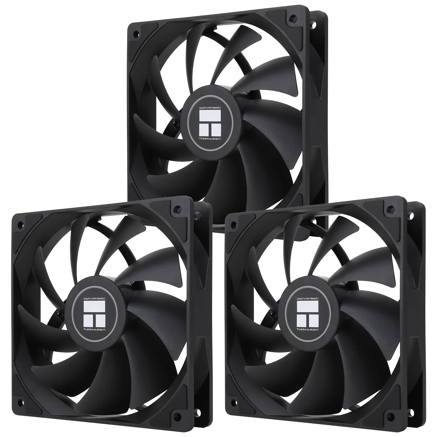 Thermalright TL-C12C CPU Fan 120 mm Case Cooler, 4-Pin PWM Quiet Computer Cooling with S-FDB Bearing Included, up to 1550RPM PC Cooling (3 Quantities) TL-C12C X3 - Image 7