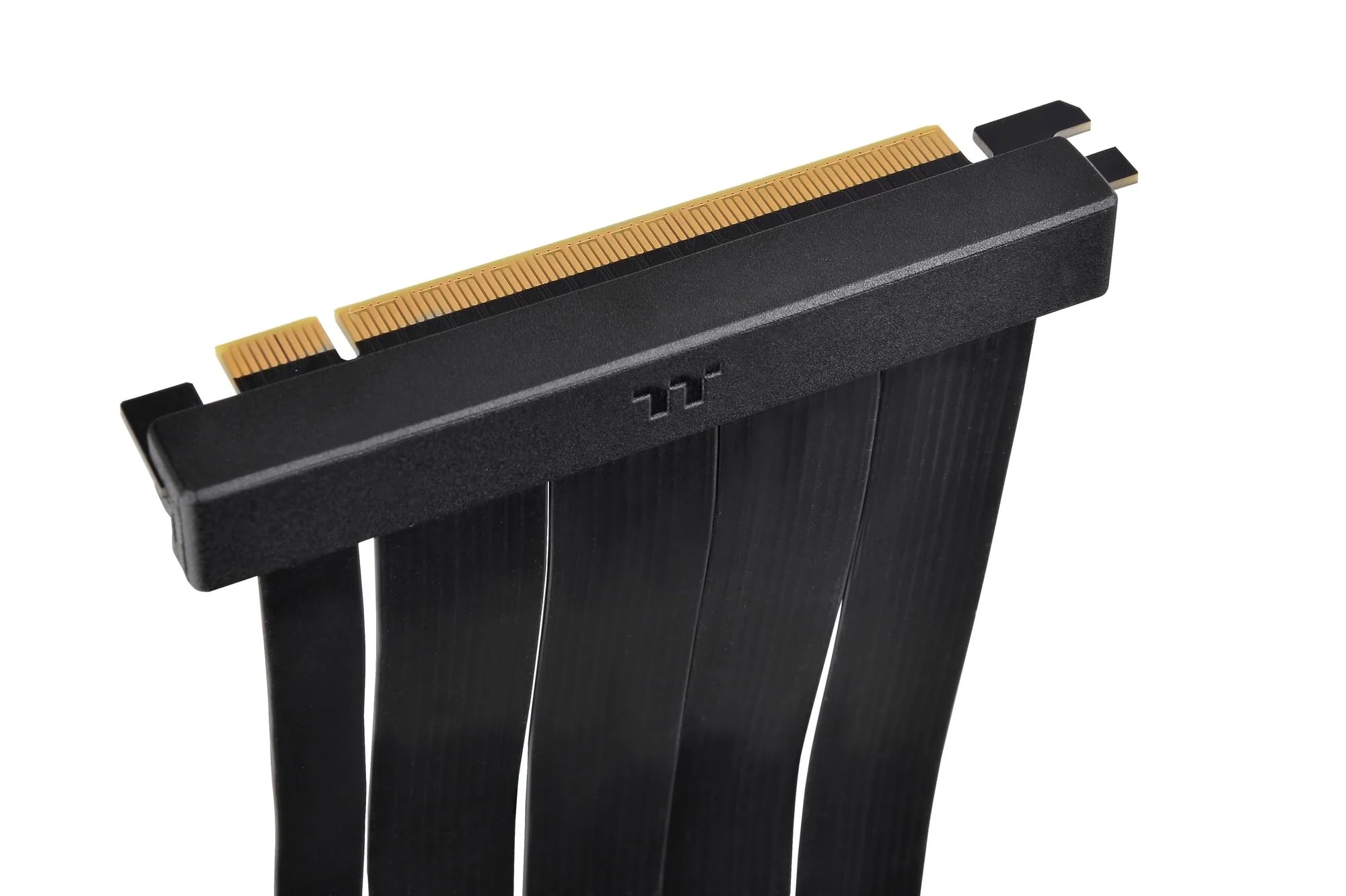 Thermaltake PCI-E 4.0 Dual 90 Degree Riser Cable | 130 mm | Black - Image 7