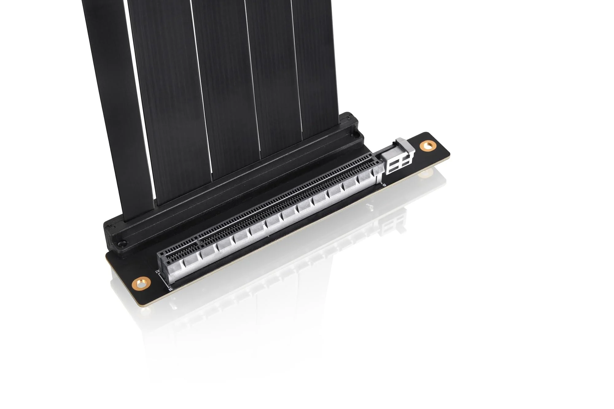 Thermaltake PCI-E 4.0 Dual 90 Degree Riser Cable | 130 mm | Black - Image 8