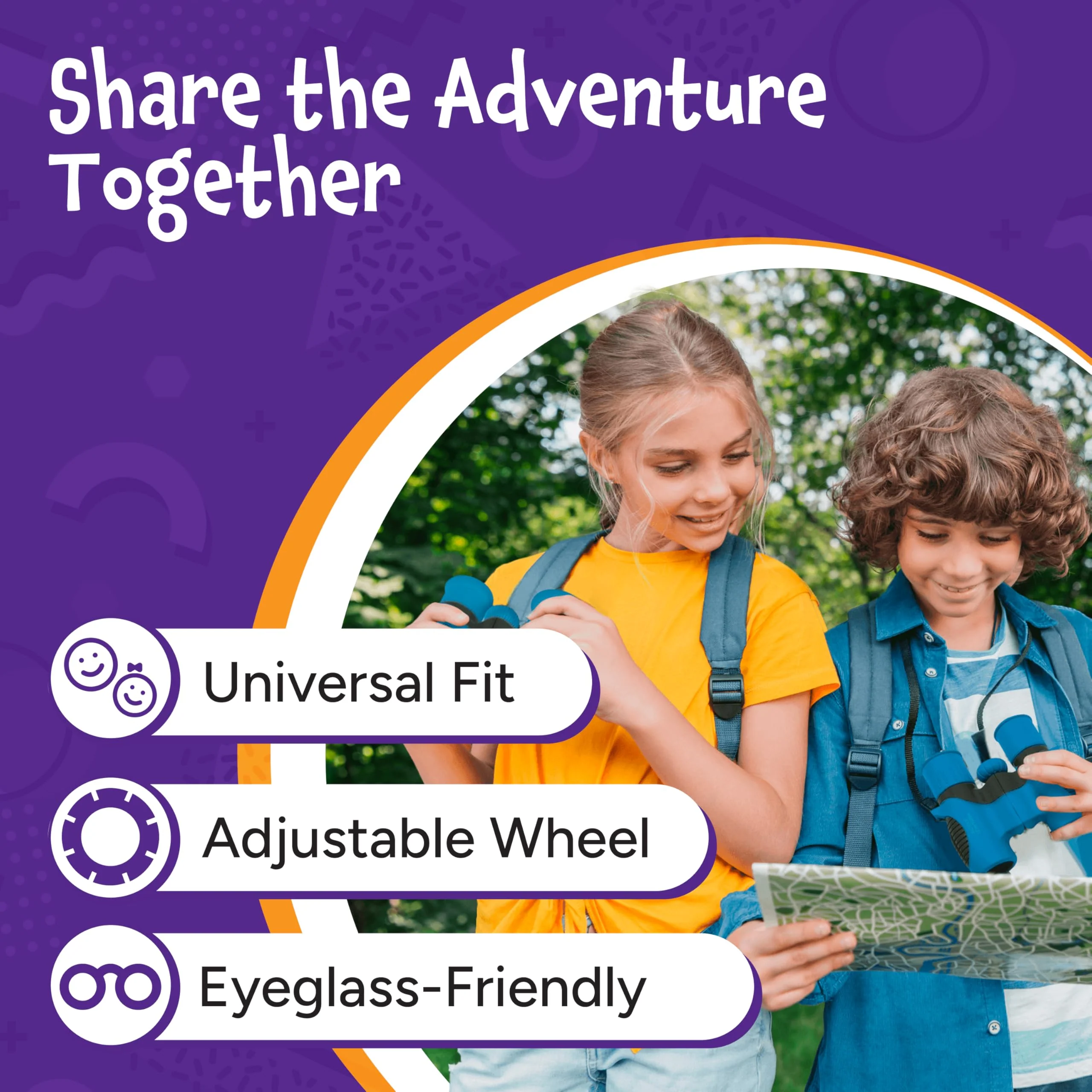 Think Peak Blue Binoculars Science Toy for Kids Ages 3-12 Years - Real Compact Outdoor Adventure & STEM Educational Nature Hiking Explorer for Bird Watching, Camping Children’s Birthday Gift - Image 6