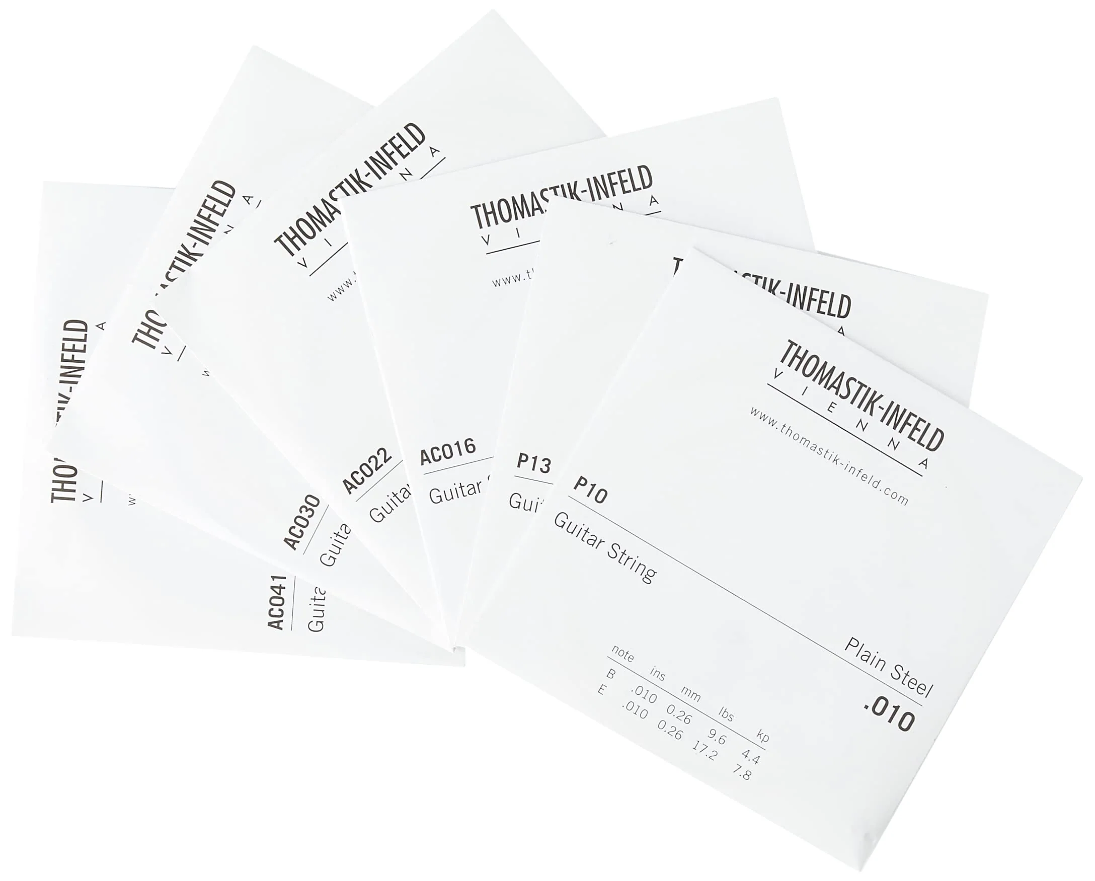 Thomastik-Infeld AC110 Acoustic Guitar Strings - Plectrum Series 6 String Set E, B, G, D, A, E Satz AC110 - Image 3