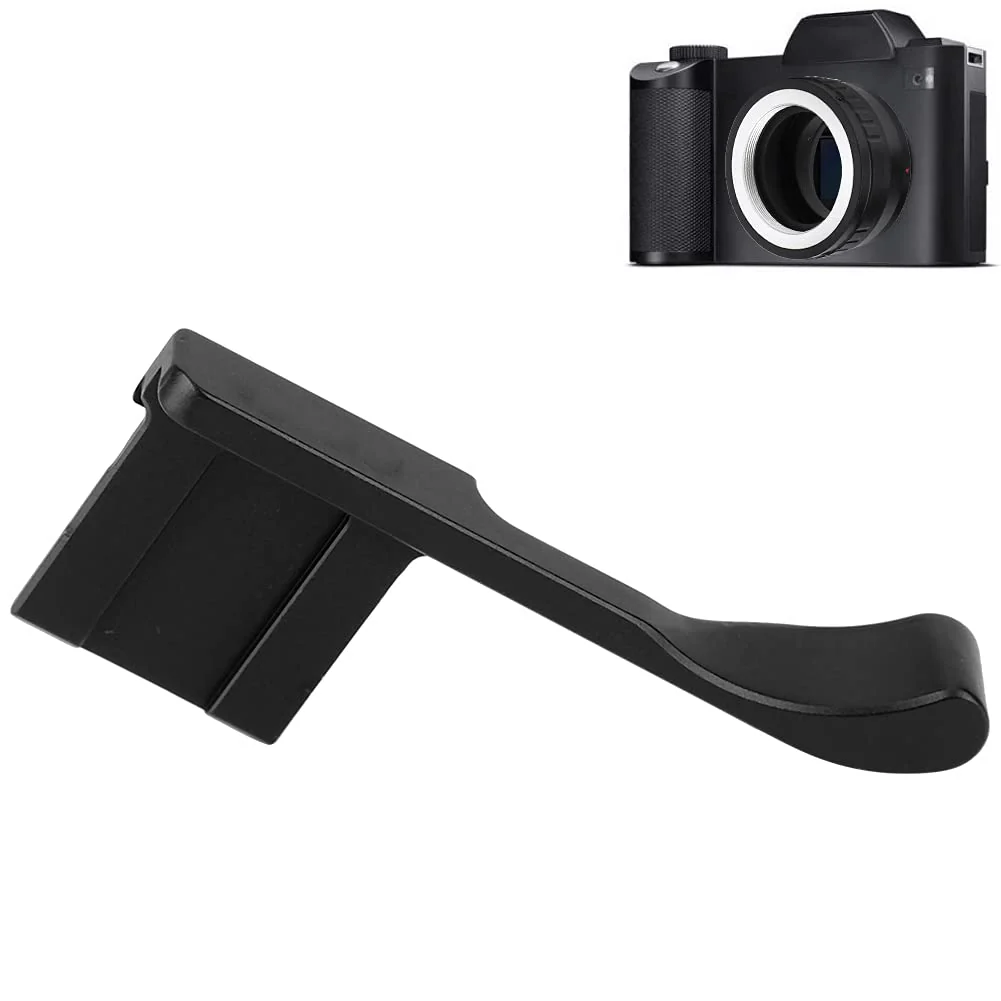 Thumb Up Grip,Aluminum Alloy Hot Shoe Thumb Up Hand Grip for X 100F, X100T, X A5, X A3, X pro2 mirrorless camera.(Black) - Image 6