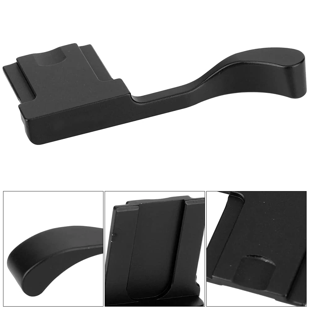 Thumb Up Grip,Aluminum Alloy Hot Shoe Thumb Up Hand Grip for X 100F, X100T, X A5, X A3, X pro2 mirrorless camera.(Black) - Image 7
