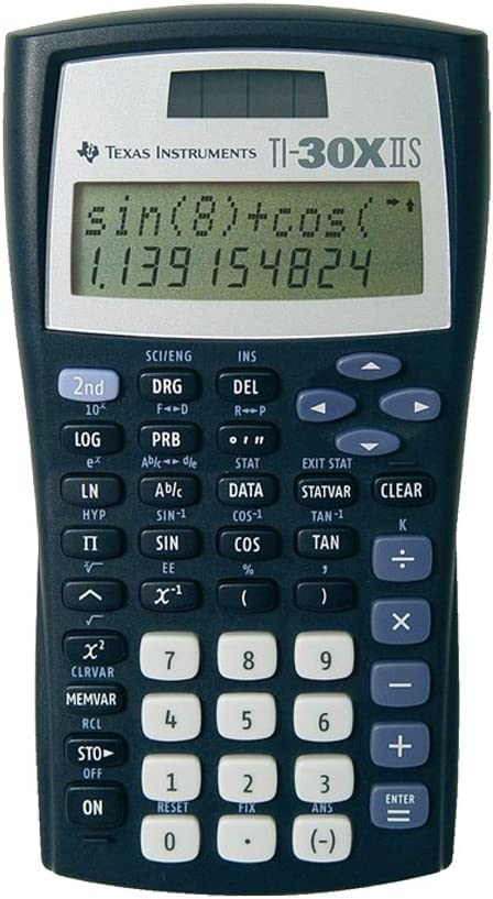 TI 30 XIIS Technical Scientific Calculator + WYNGS Protective Case Black - Image 2