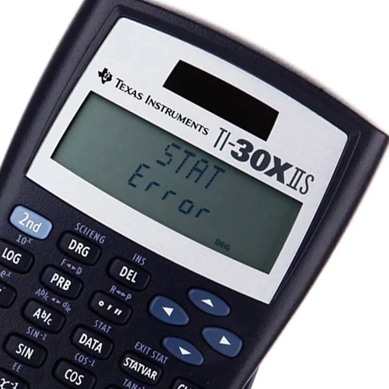 TI 30 XIIS Technical Scientific Calculator + WYNGS Protective Case Black - Image 3