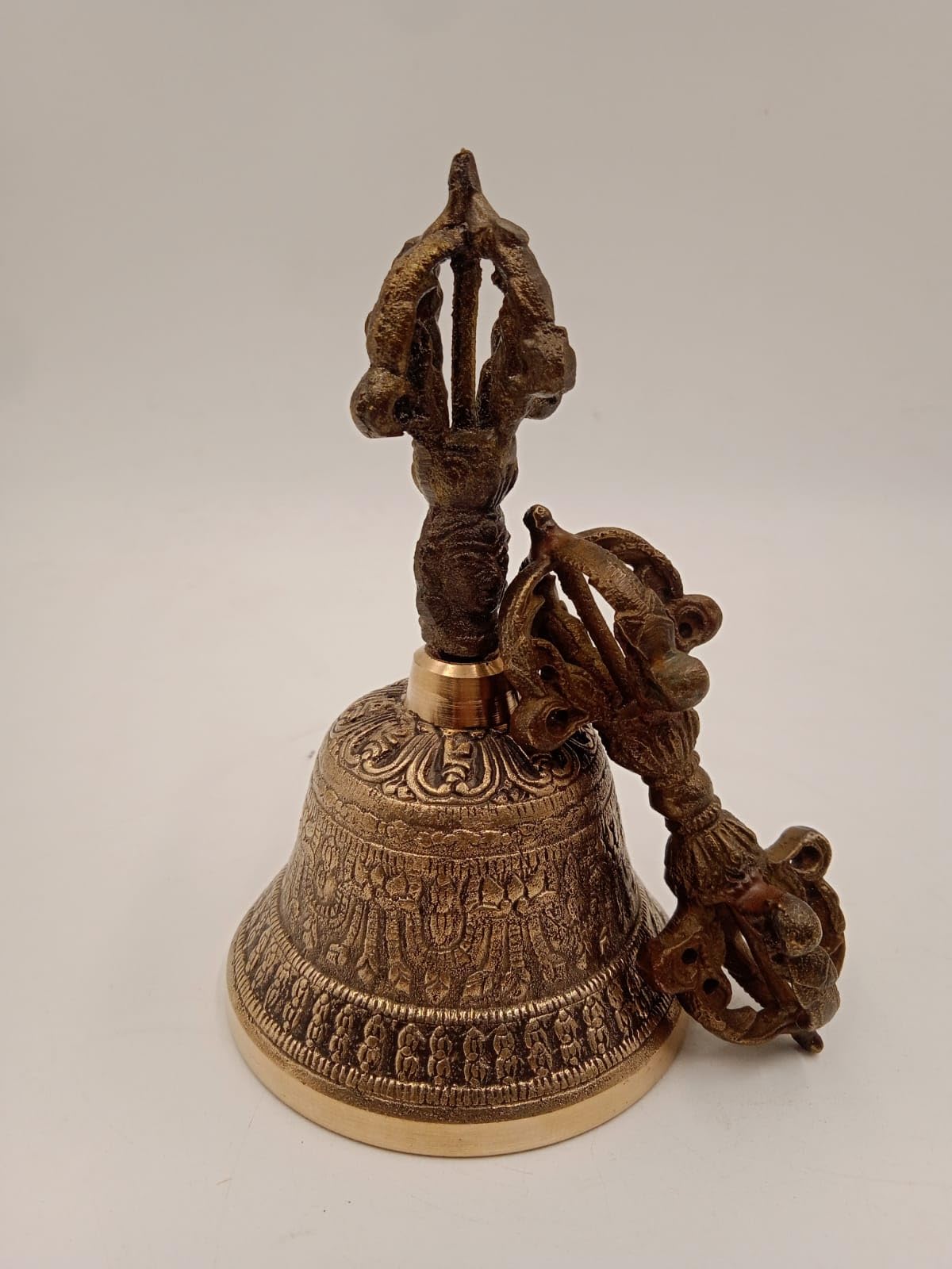 Tibetan Buddhist Meditation Bell and Dorje Set – Ritual Chime for Yoga, Mindfulness, Chakra Healing, and Spiritual Practices - Image 6