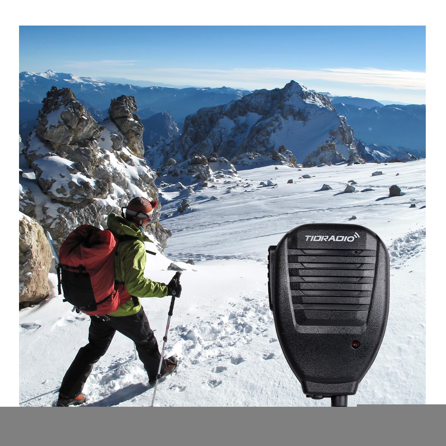 TIDRADIO Speaker MIC for Ham GMRS Radio F8HP UV-5R 5RM 5RX UV-21R UV-5G Plus GM-5RH UV-17R BF-888S F8TD GM-15 PRO UV-S9 Plus UV-82 UV-82HP UV-K5(8) TD-V2 TD-H8 TD-H3 Walkie Talkie Mic(2 Pack) 2 Pack - Image 6