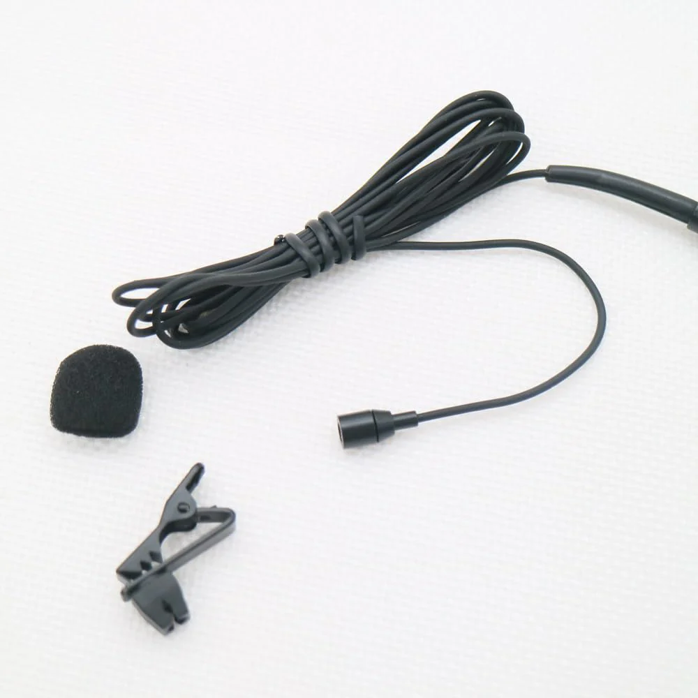 Tie Clip On Lavalier Microphone for Sennheiser Wireless Pocket System 3.5mm Lock Jack - Image 3