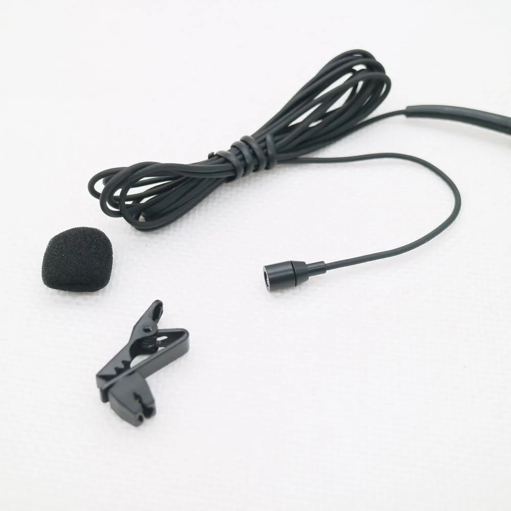 Tie Clip On Lavalier Microphone for Sennheiser Wireless Pocket System 3.5mm Lock Jack - Image 4