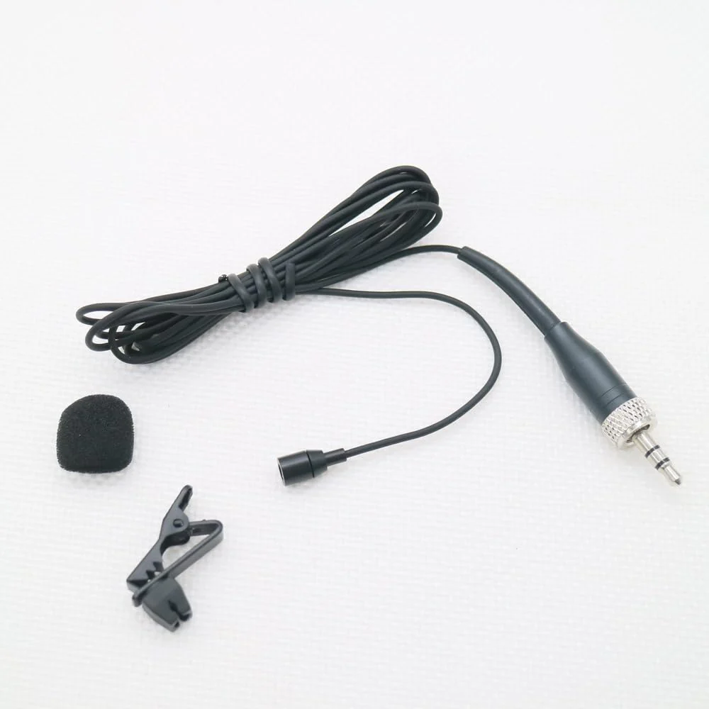 Tie Clip On Lavalier Microphone for Sennheiser Wireless Pocket System 3.5mm Lock Jack - Image 8