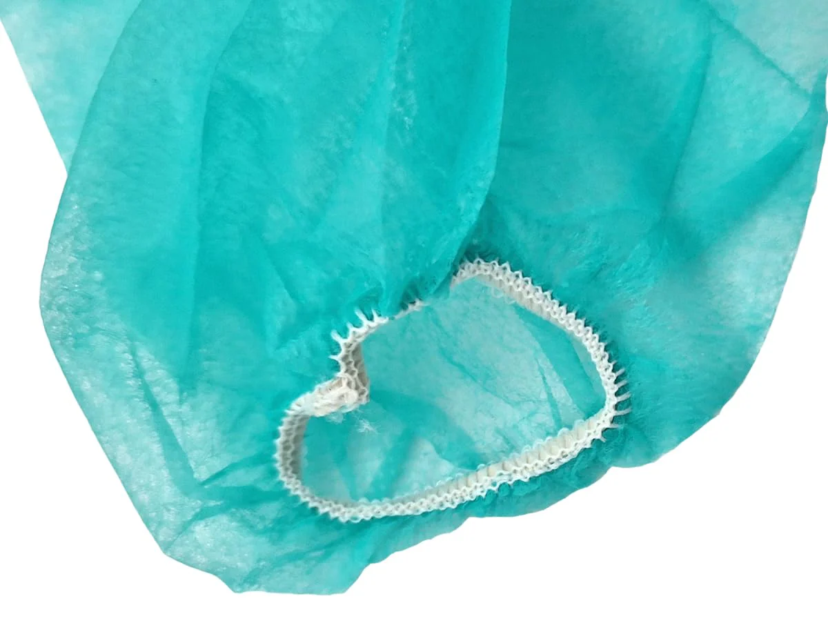 TIGA-MED MRSA Non-Woven Gown 10 Pieces Approx. 120 x 140 cm (One Size) Approx. 30 g/m² Green MRSA Disposable Gown Protective Gown Visitor Coat - Image 3