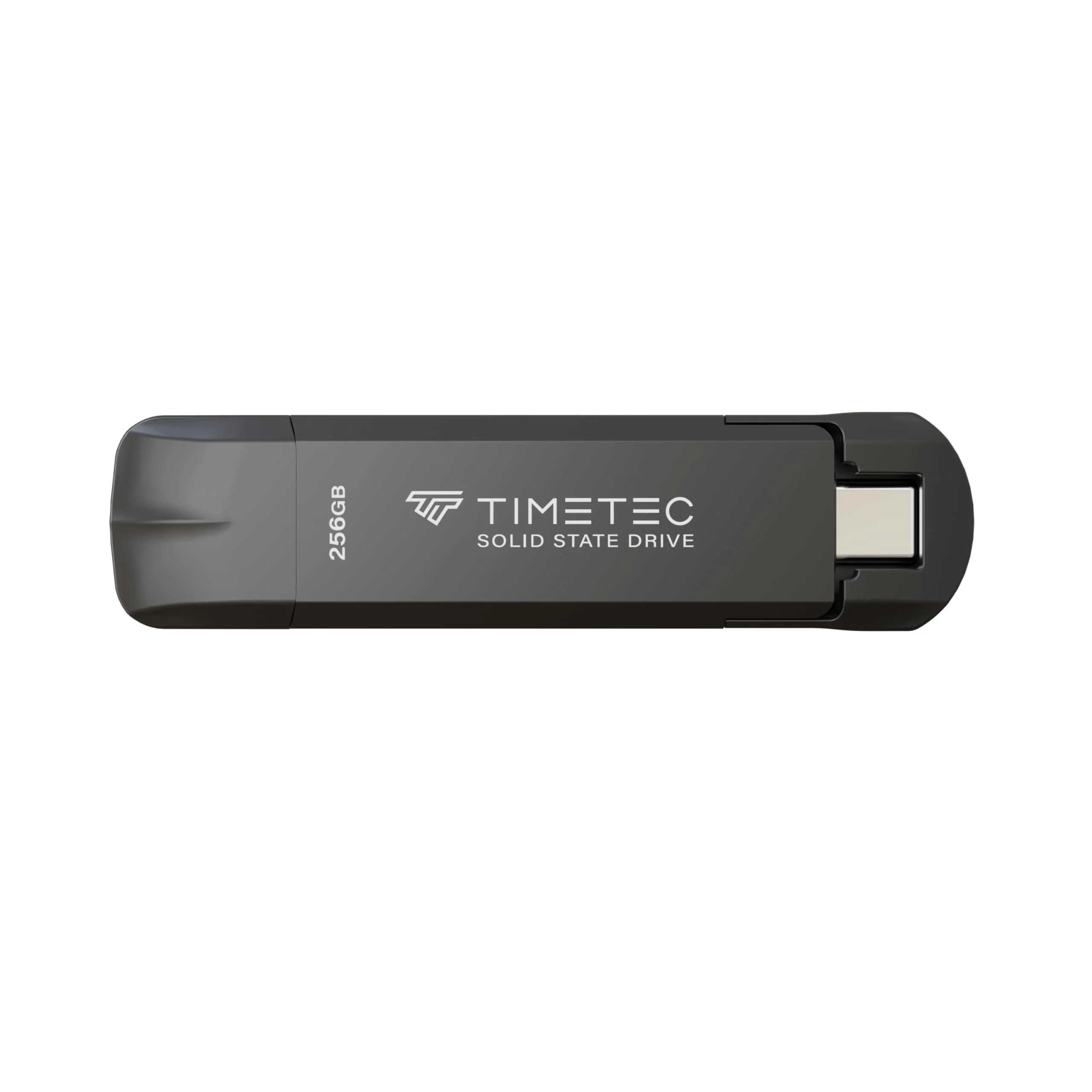 Timetec 256GB Pro Portable USB 3.2 Gen 2 Type-C/Type-A SSD Read Speed 1000MB/s Solid State Drive Stick