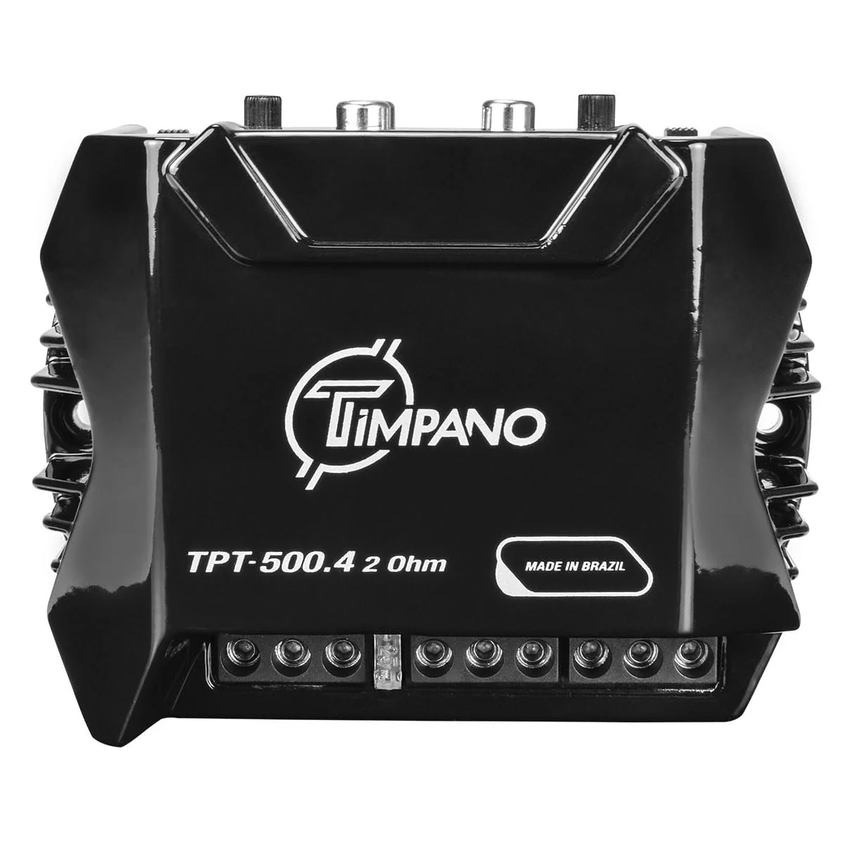 Timpano TPT500.4 Compact 4 Channel Car Audio Amplifier, 4 x 125 Watts at 2 Ohm, Mini Stereo 12 Volts Full Range Class D Amp Bridgeable - Image 2