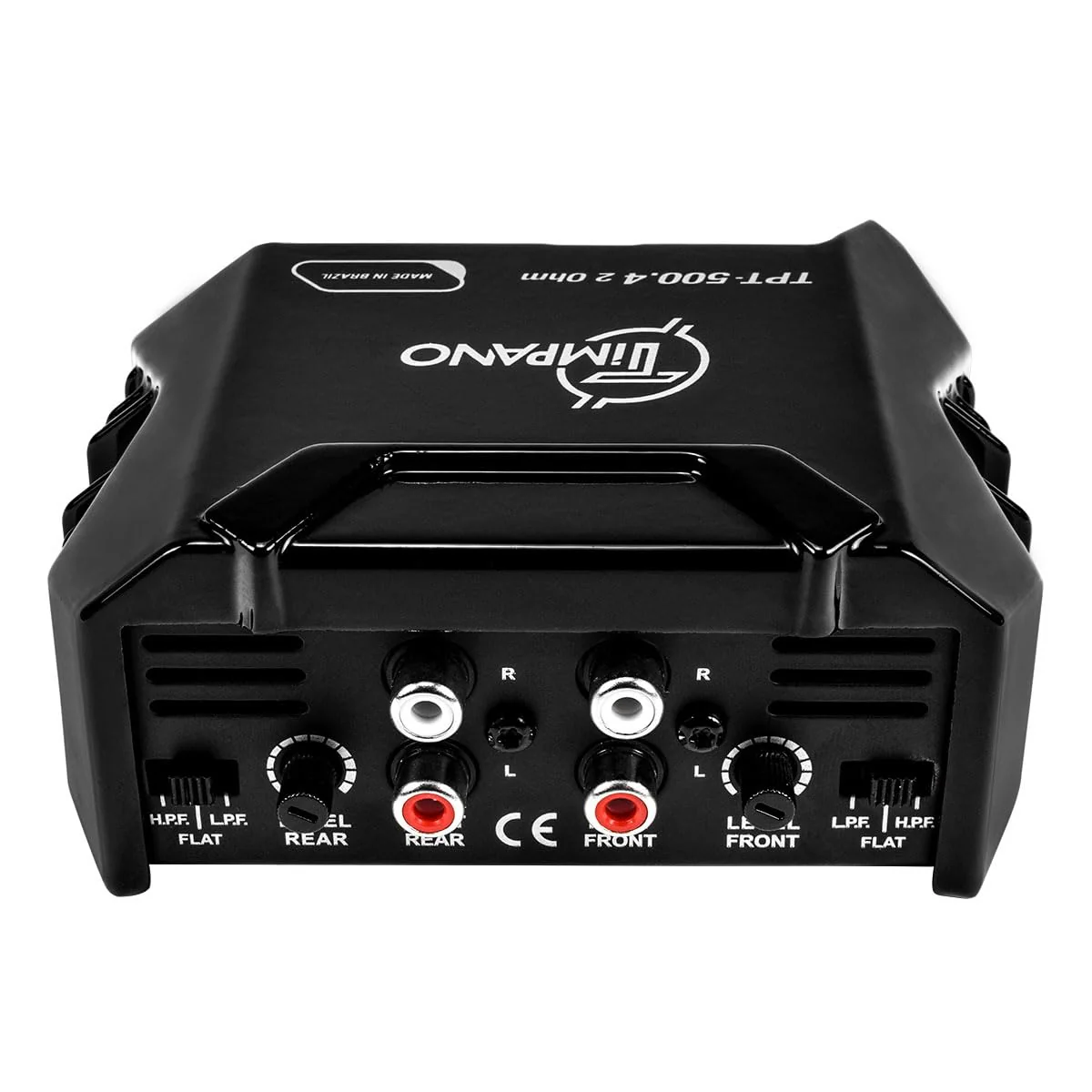 Timpano TPT500.4 Compact 4 Channel Car Audio Amplifier, 4 x 125 Watts at 2 Ohm, Mini Stereo 12 Volts Full Range Class D Amp Bridgeable - Image 4